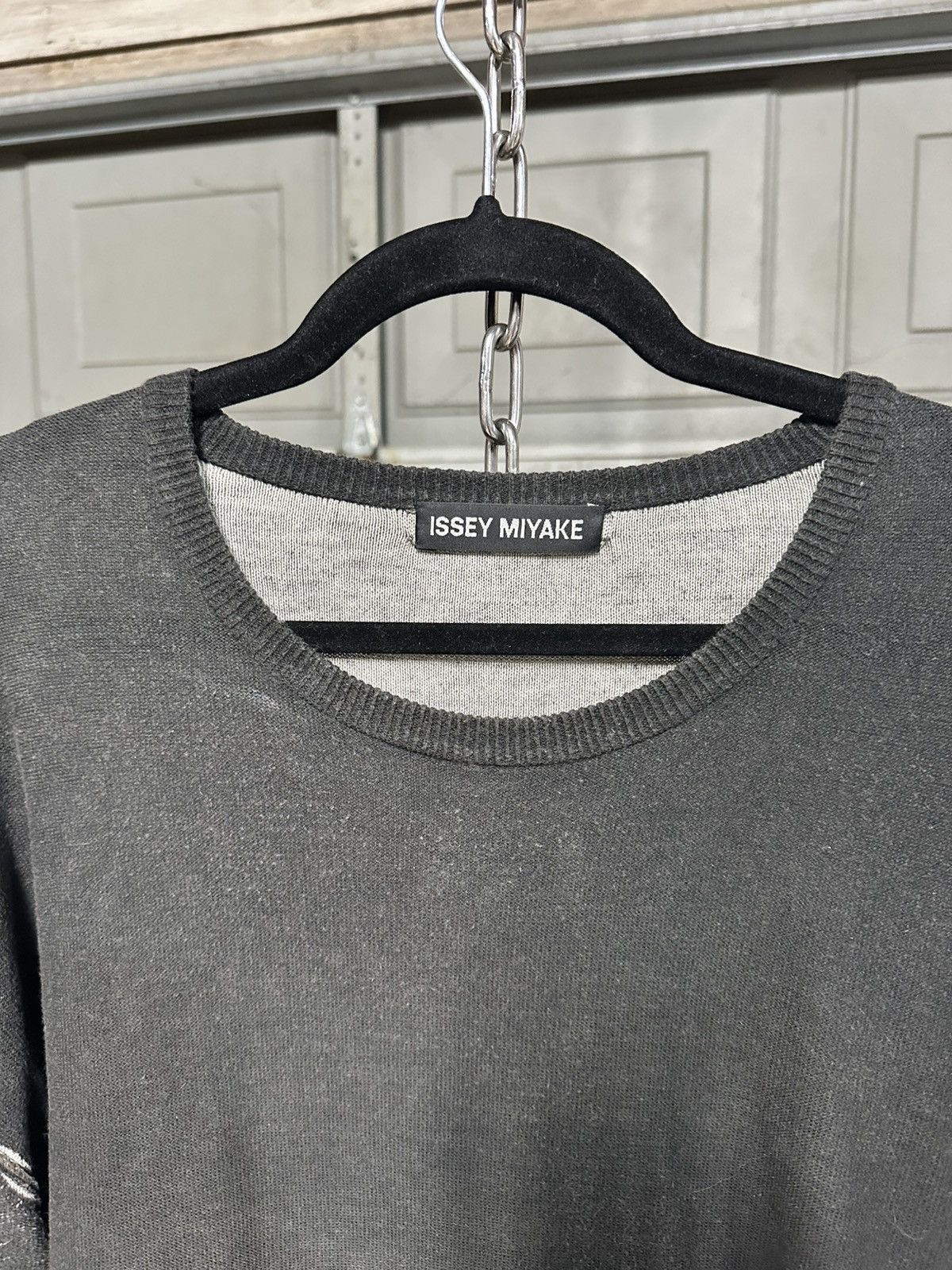 Issey Miyake Issey Miyake SS06 Exposed Seam Light Sweater Size US L / EU 52-54 / 3 - 3 Thumbnail