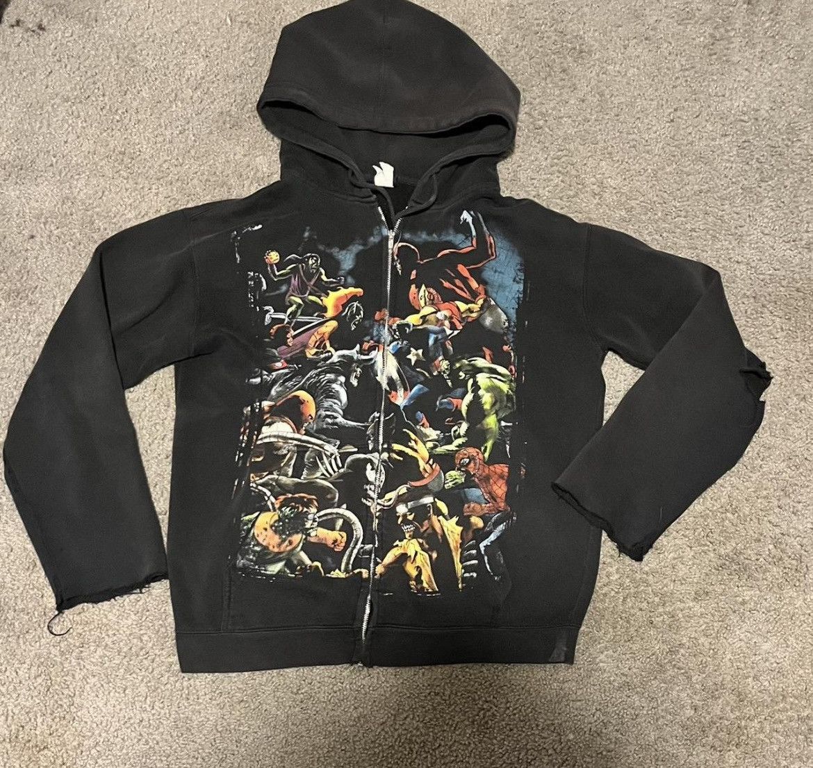 Mad Engine Vintage marvel hoodie Size US S / EU 44-46 / 1 - 1 Thumbnail