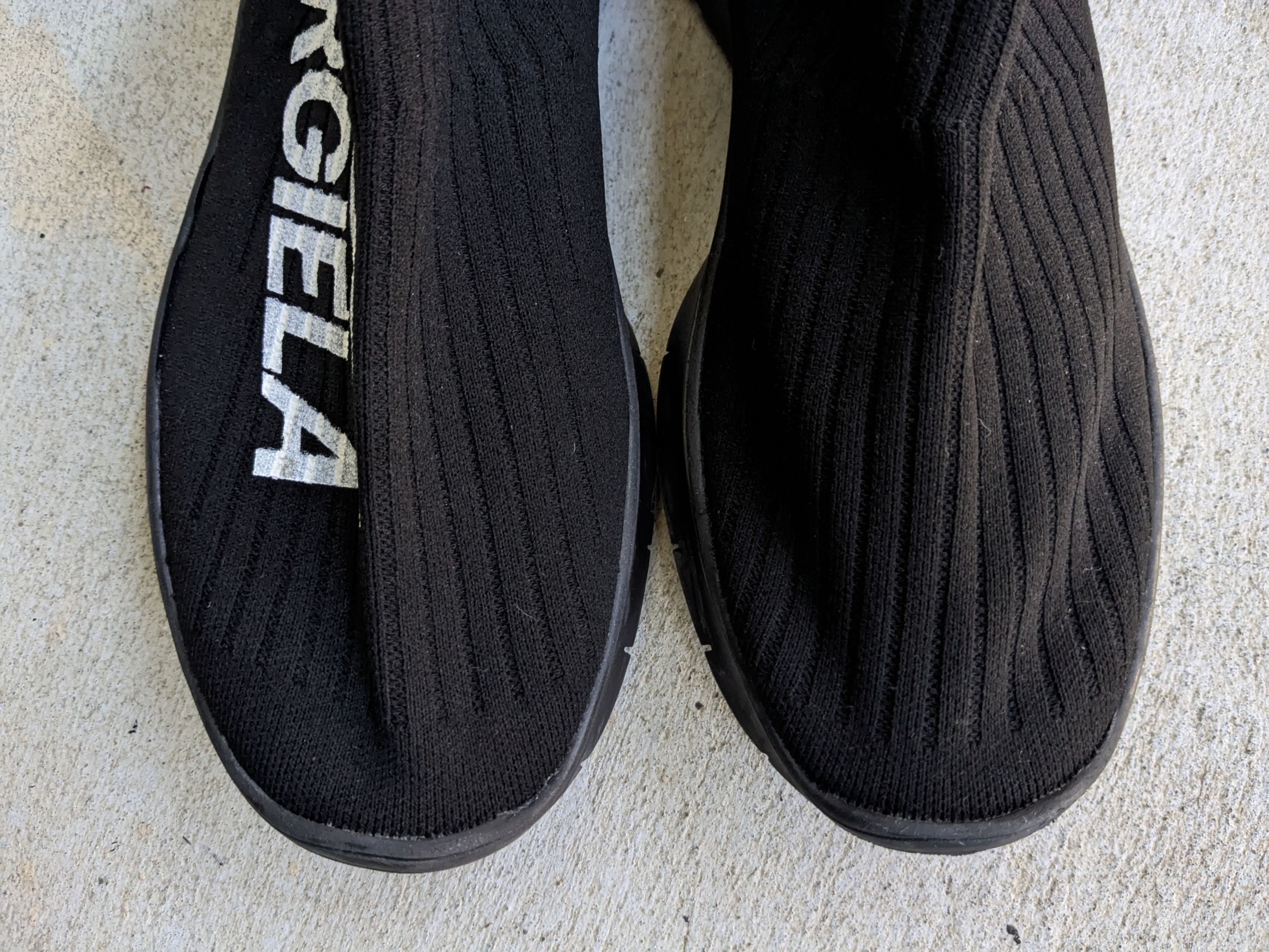 Maison Margiela Maison Margiela Sock Sneakers Black 12 45 High Tops Size US 12 / EU 45 - 5 Thumbnail