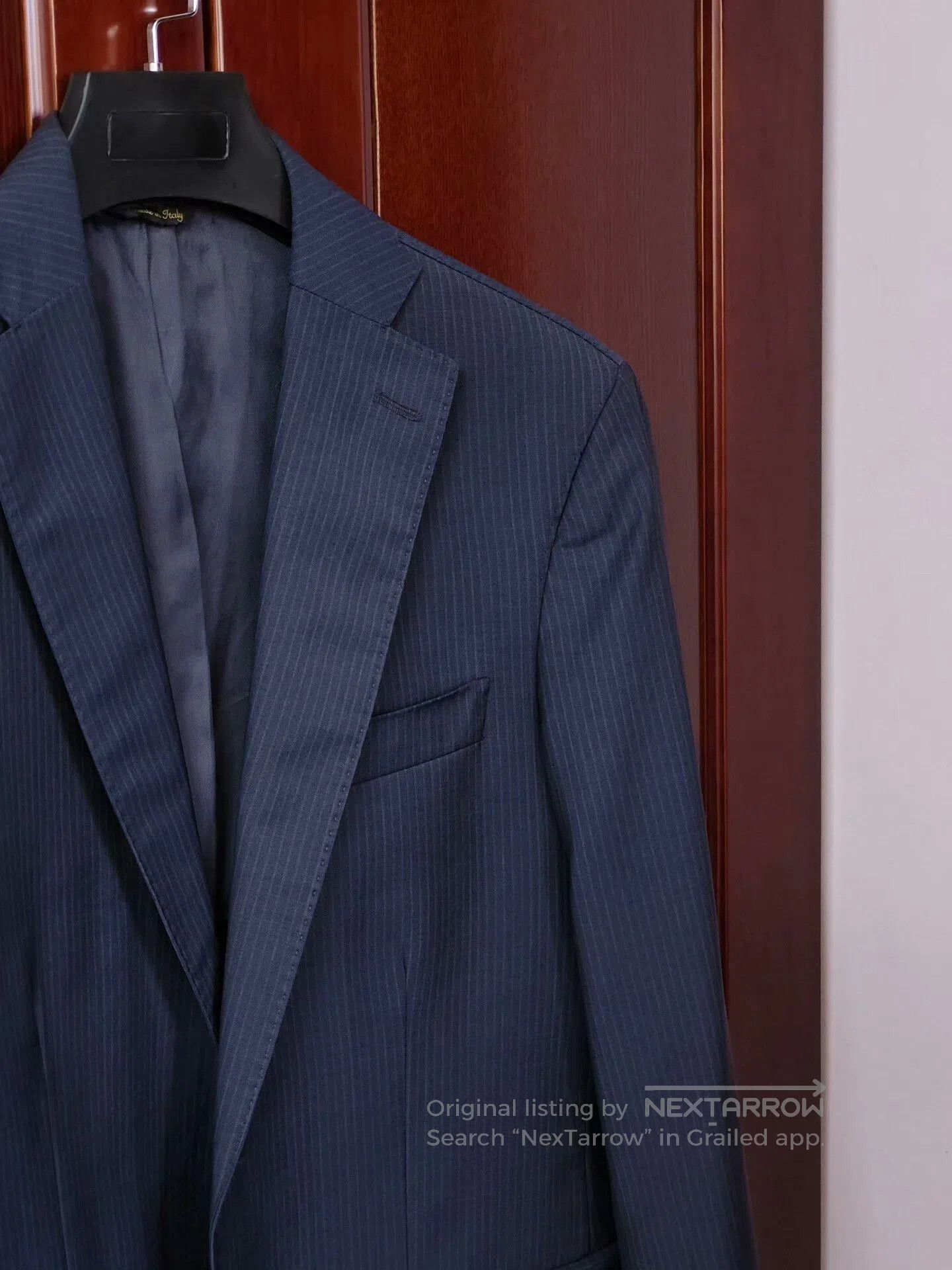 Loro Piana Loro Piana Gray Blue Wool Suit. Size US M / EU 48-50 / 2 - 2 Thumbnail
