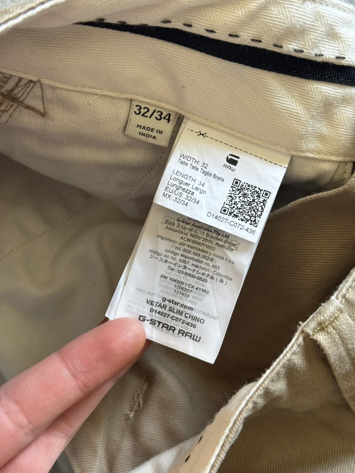 G-Star G star raw 32/34 vetar slim chino pants trousers 👖 casual Size US 32 / EU 48 - 13 Thumbnail