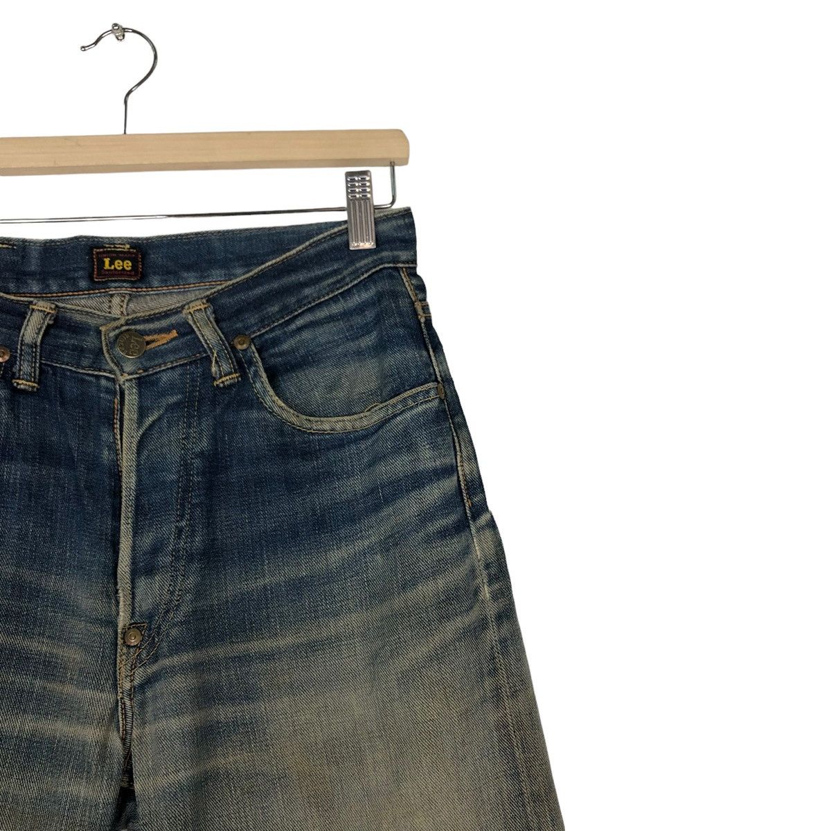 Japanese Brand 🔥VINTAGE DENIM JEANS LEE UNION MADE SANFORIZED Size US 30 / EU 46 - 6 Thumbnail