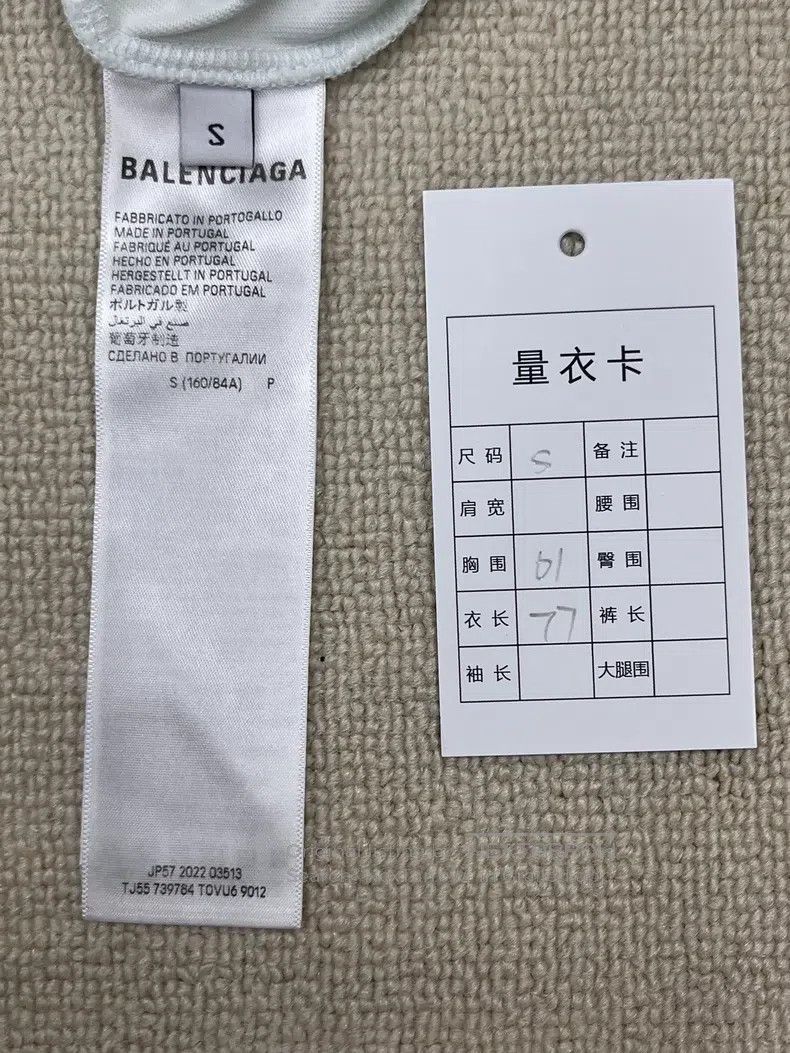 Balenciaga Balenciaga LetterLogo print round-neck short-sleeve T-shir Size US S / EU 44-46 / 1 - 5 Thumbnail