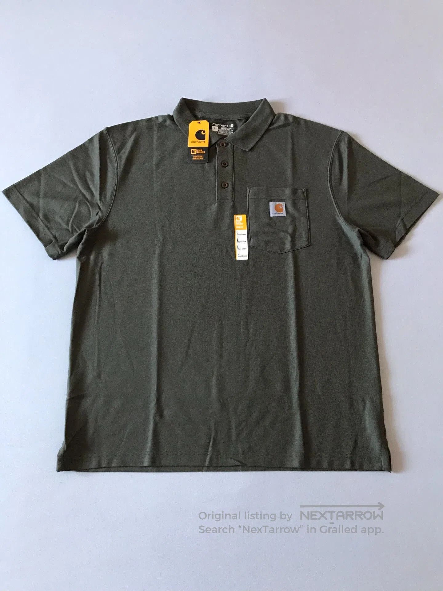 Carhartt Carhartt K570 Short Sleeve Polo Shirt. Size US L / EU 52-54 / 3 - 1 Thumbnail