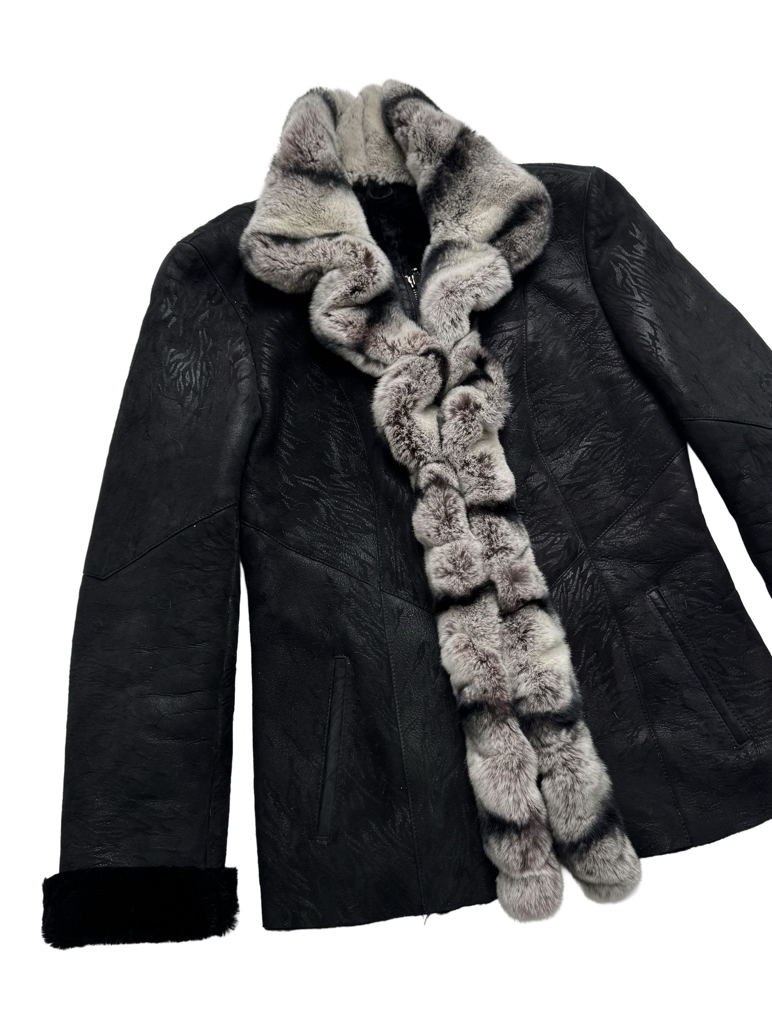 Vintage Vintage Real Sheepskin Jacket Size M / US 6-8 / IT 42-44 - 6 Thumbnail