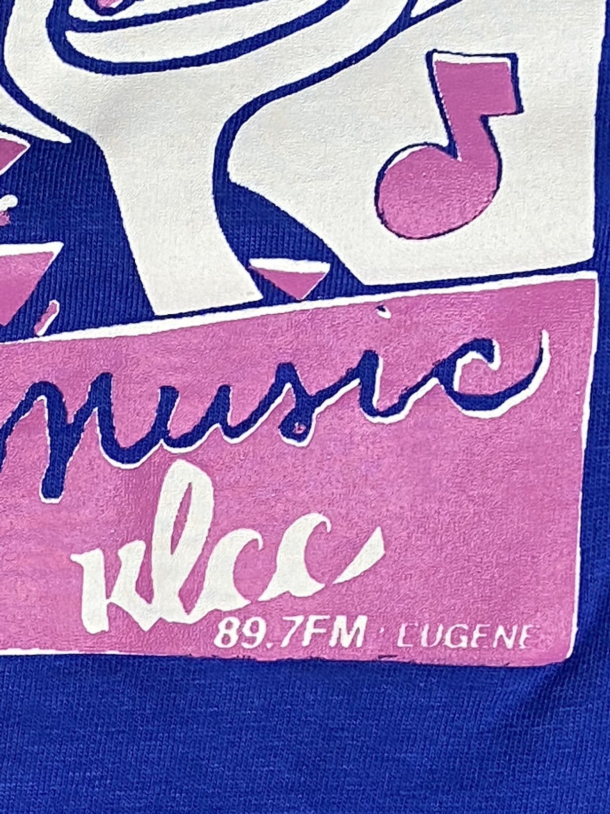Vintage 89.7 KLCC Eugene OR radio Onieta t shirt (sz M) Size US M / EU 48-50 / 2 - 8 Thumbnail