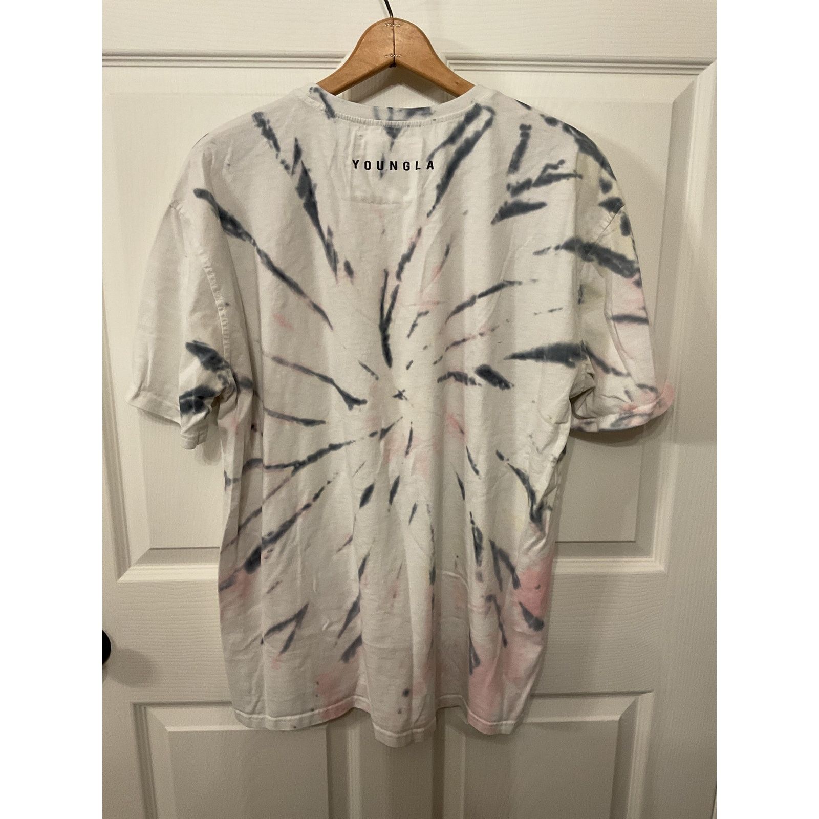 YoungLA YoungLa Men's Multi-color Tie-Dyed Oversized Tee, M Size US M / EU 48-50 / 2 - 6 Thumbnail