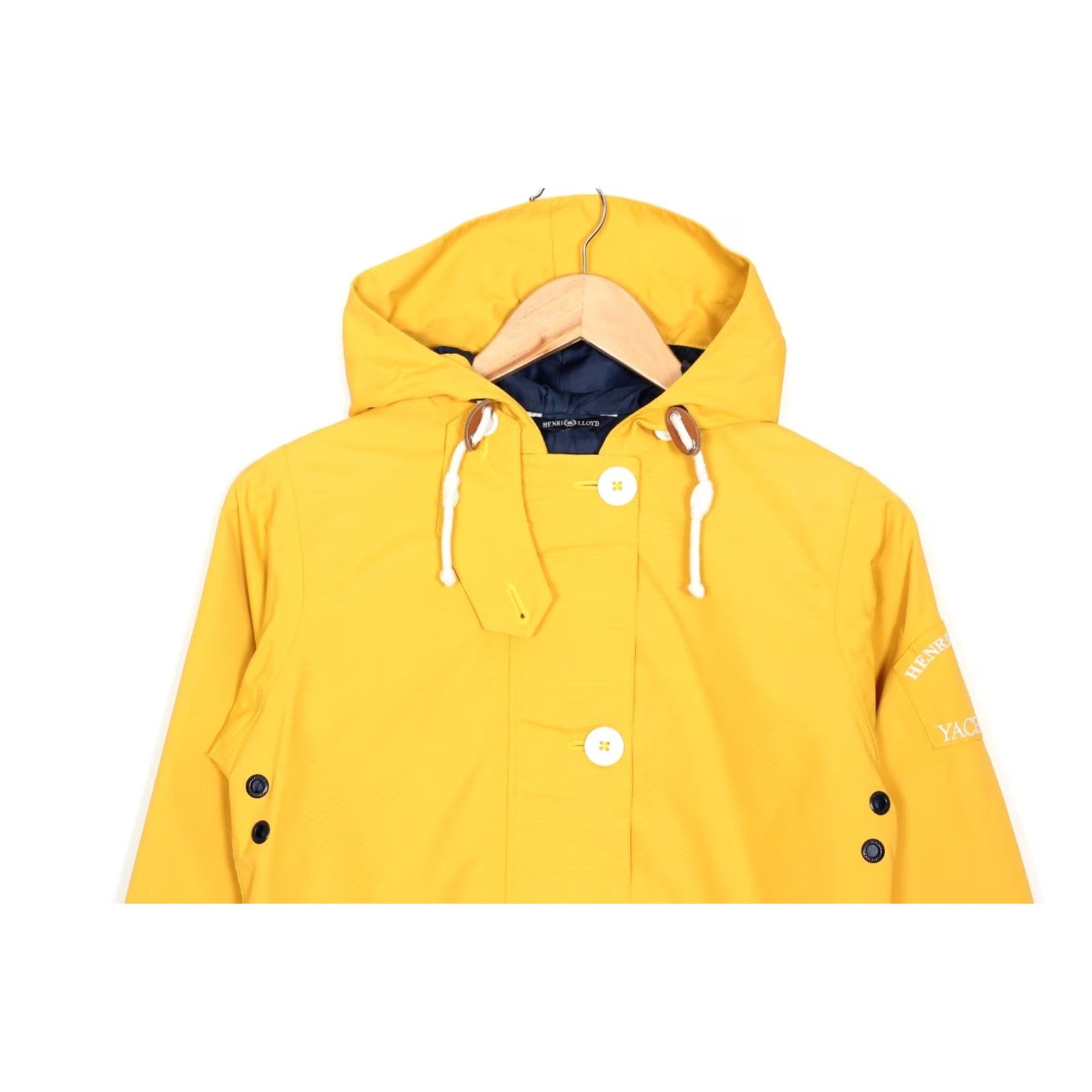 Henri Lloyd VINTAGE HENRI LLOYD Yachting Hooded Coat Jacket Women Size S MJ5690 Size S / US 4 / IT 40 - 2 Thumbnail