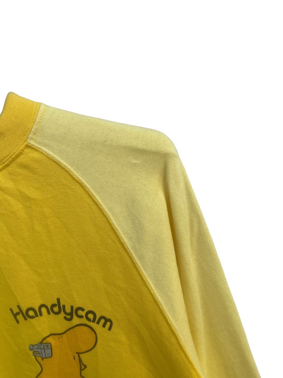 Sony Vintage Sony Handycam Raglan Sweatshirt Size US M / EU 48-50 / 2 - 5 Thumbnail