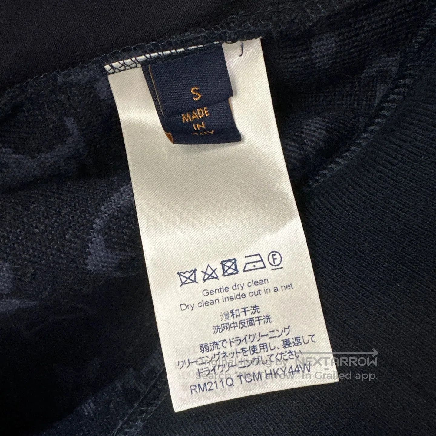 Louis Vuitton Blue Fleece Zip-Up Jacket Size S. Size US S / EU 44-46 / 1 - 4 Thumbnail
