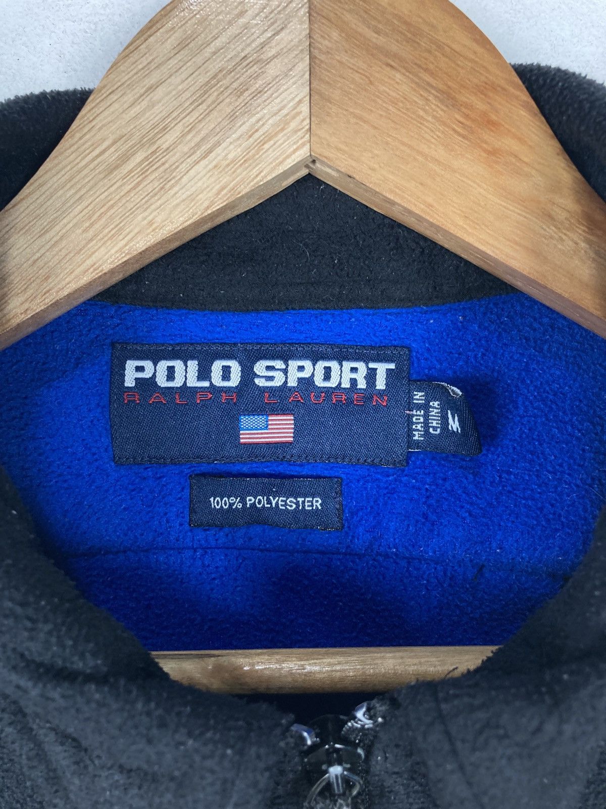 Polo Ralph Lauren Vintage Polo Sport Ralph Lauren Usa Fleece Sweater Size US M / EU 48-50 / 2 - 6 Thumbnail