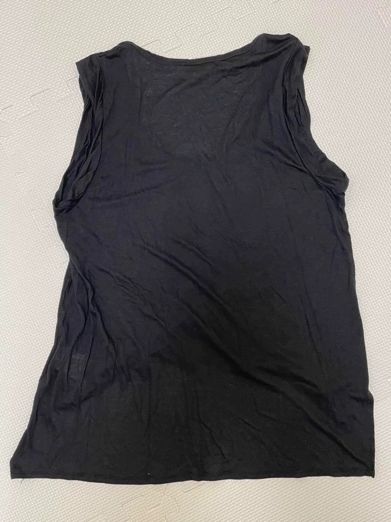 Helmut Lang HELMUT LANG A sleeveless black vest with a short front and Size S / US 4 / IT 40 - 3 Thumbnail
