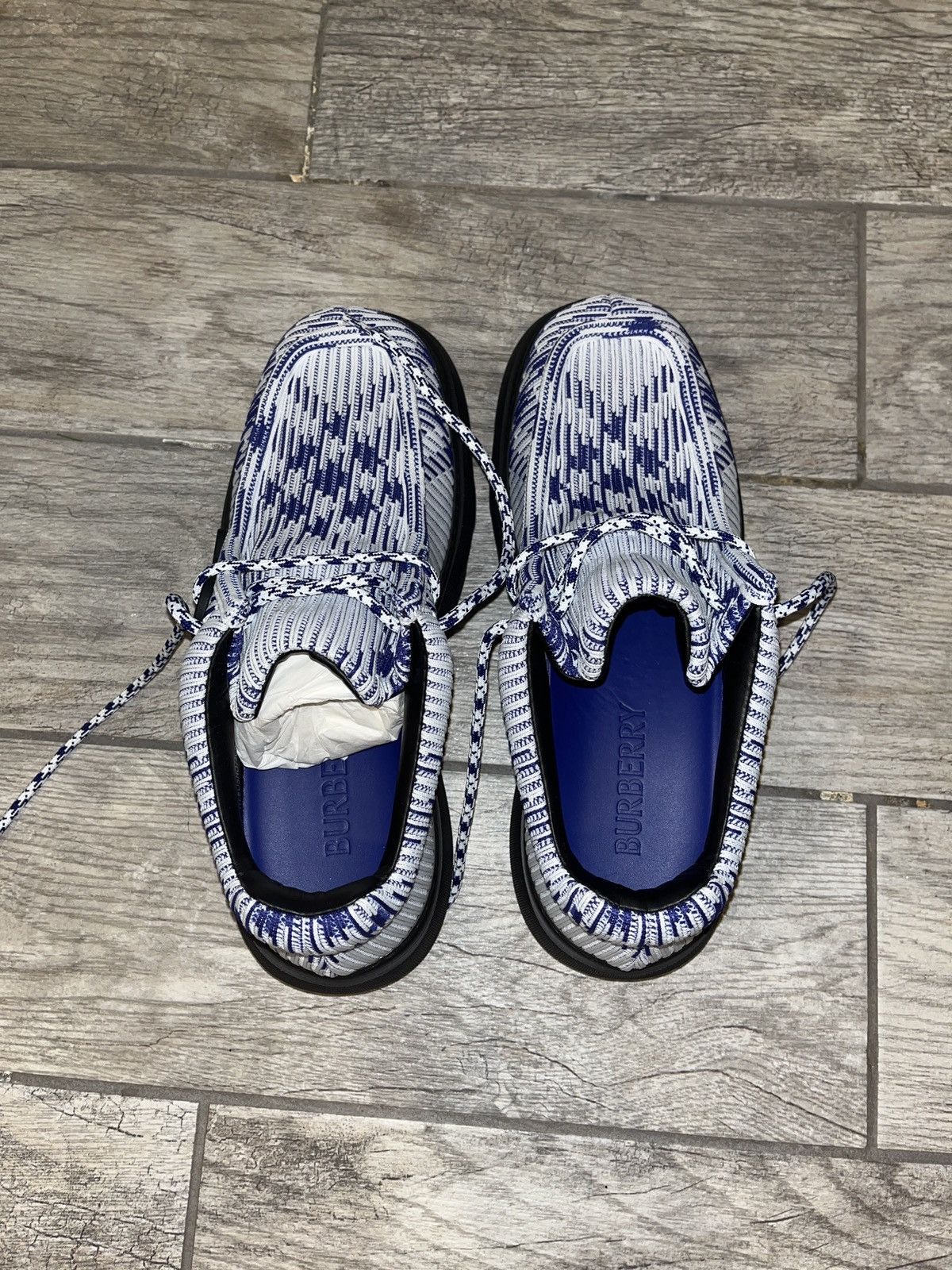 Burberry burberry ekd check print Size US 10.5 / EU 43-44 - 6 Thumbnail