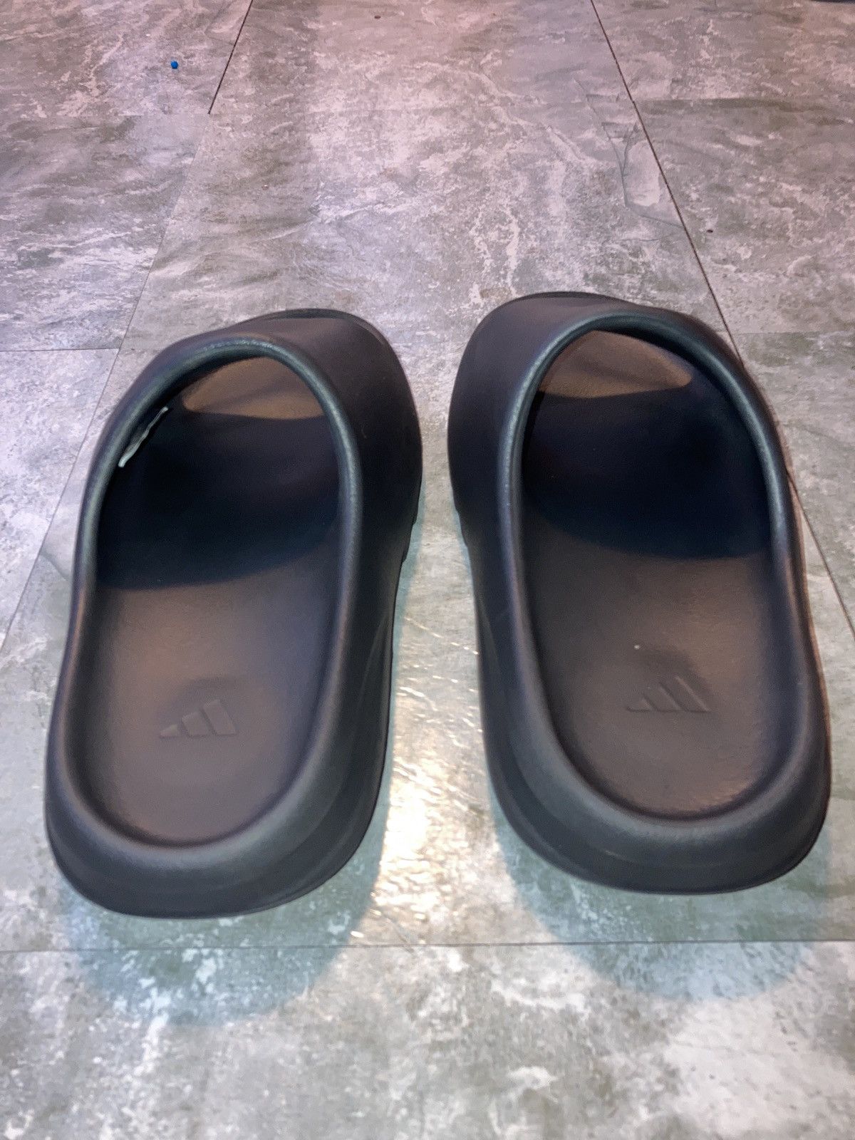 Adidas Adidas Yeezy slide Onyx | Grailed