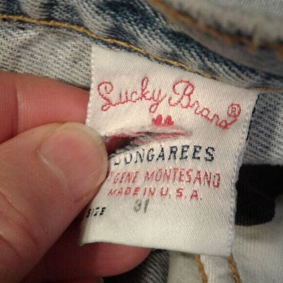 Lucky Brand Lucky Brand Size 31 Jeans Mens Relaxed Fit Dungarees Blue De Size US 31 - 12 Thumbnail