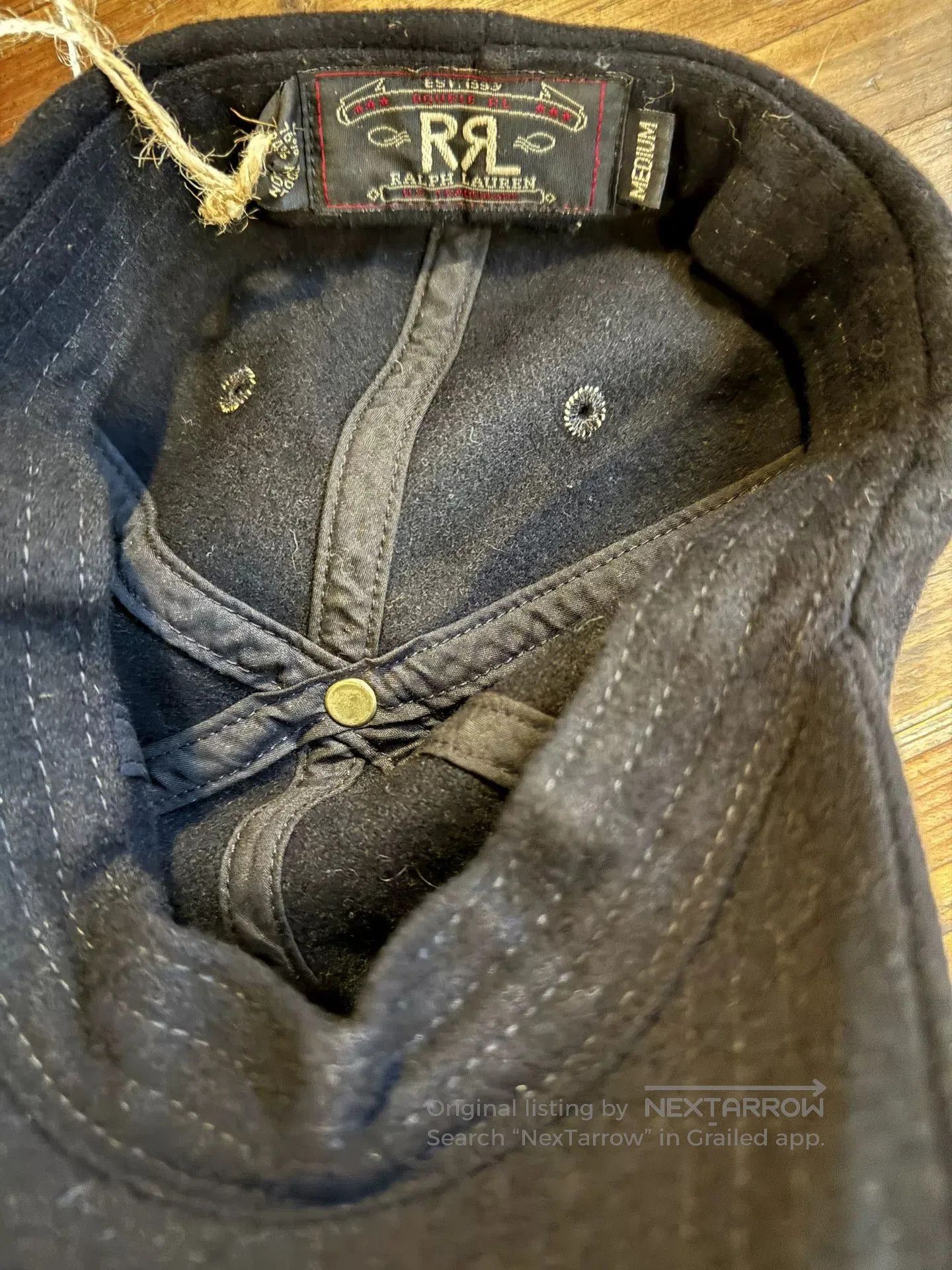 RRL Ralph Lauren RRL Denim Baseball Cap. Size ONE SIZE - 5 Thumbnail