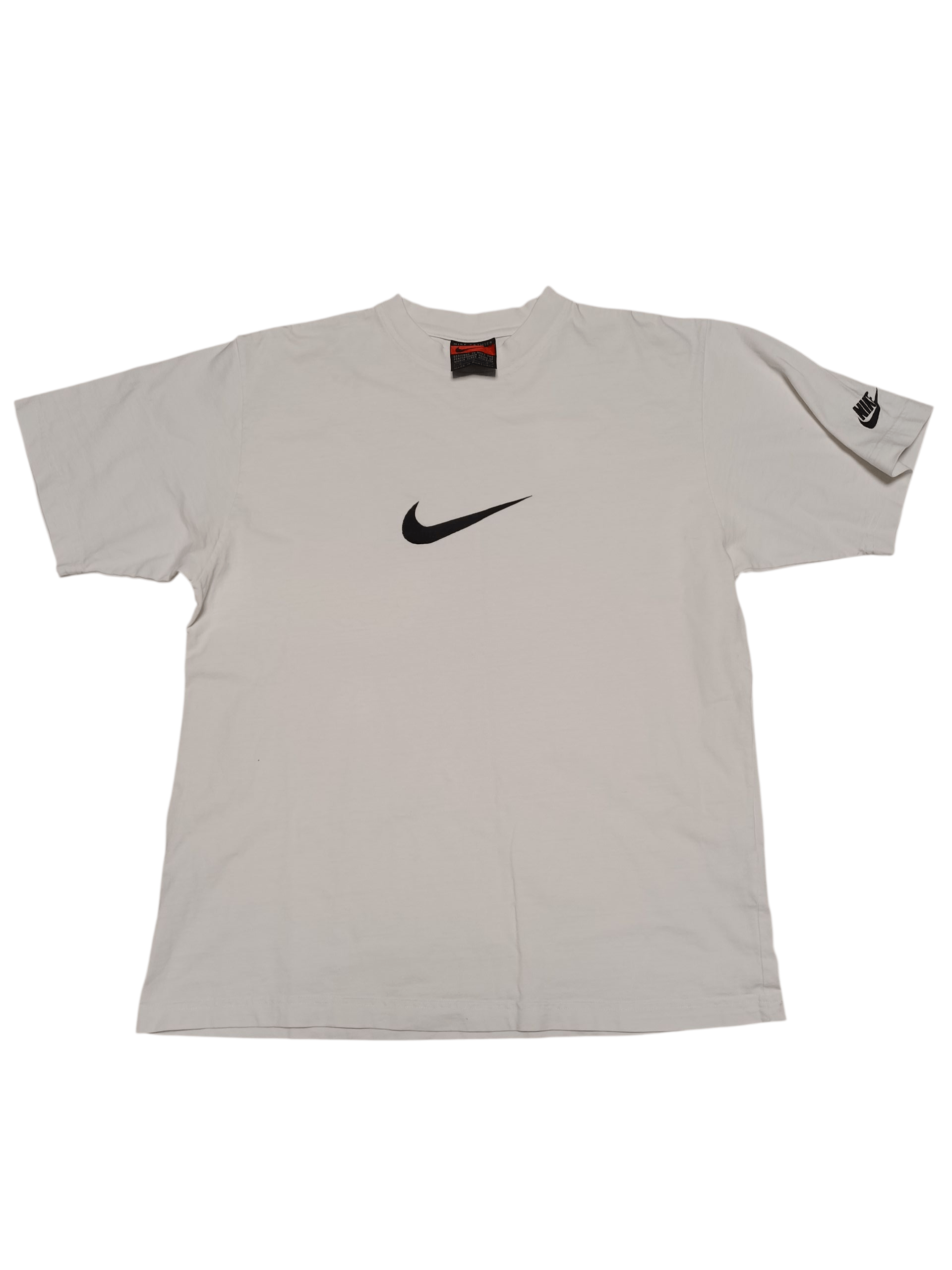 Nike NIKE PREMIER VINTAGE 90S BIGSWOOSH EMBROIDERED TEE Size US M / EU 48-50 / 2 - 1 Thumbnail