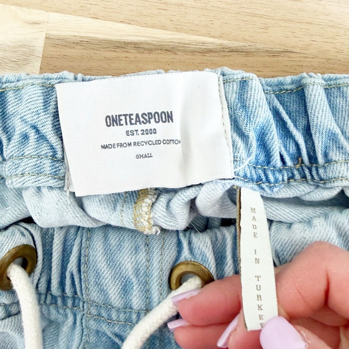 One Teaspoon One Teaspoon Shabbies Cargo Jeans Sz S Size 27" / US 4 / IT 40 - 2 Thumbnail