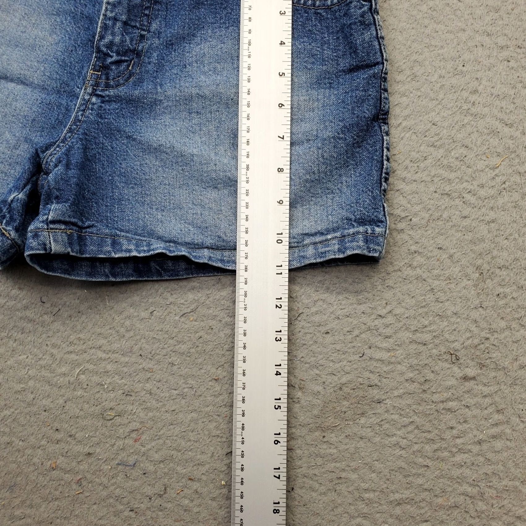 Vintage HYDRAULIC Jeans Chino Shorts Women's 5/6 Blue Denim Medium Wash 5-Pocket Design Size 27" / US 4 / IT 40 - 3 Thumbnail