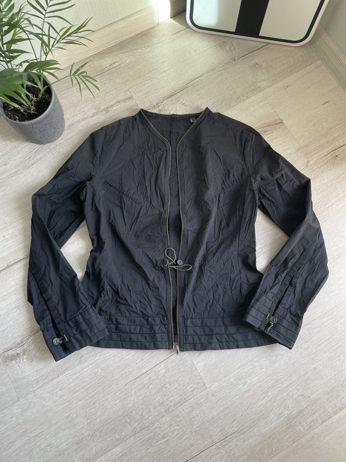 Japanese Brand Vintage Japan Longsleeve Full Zip Up Undercover Style Y2k Size M / US 6-8 / IT 42-44 - 6 Thumbnail