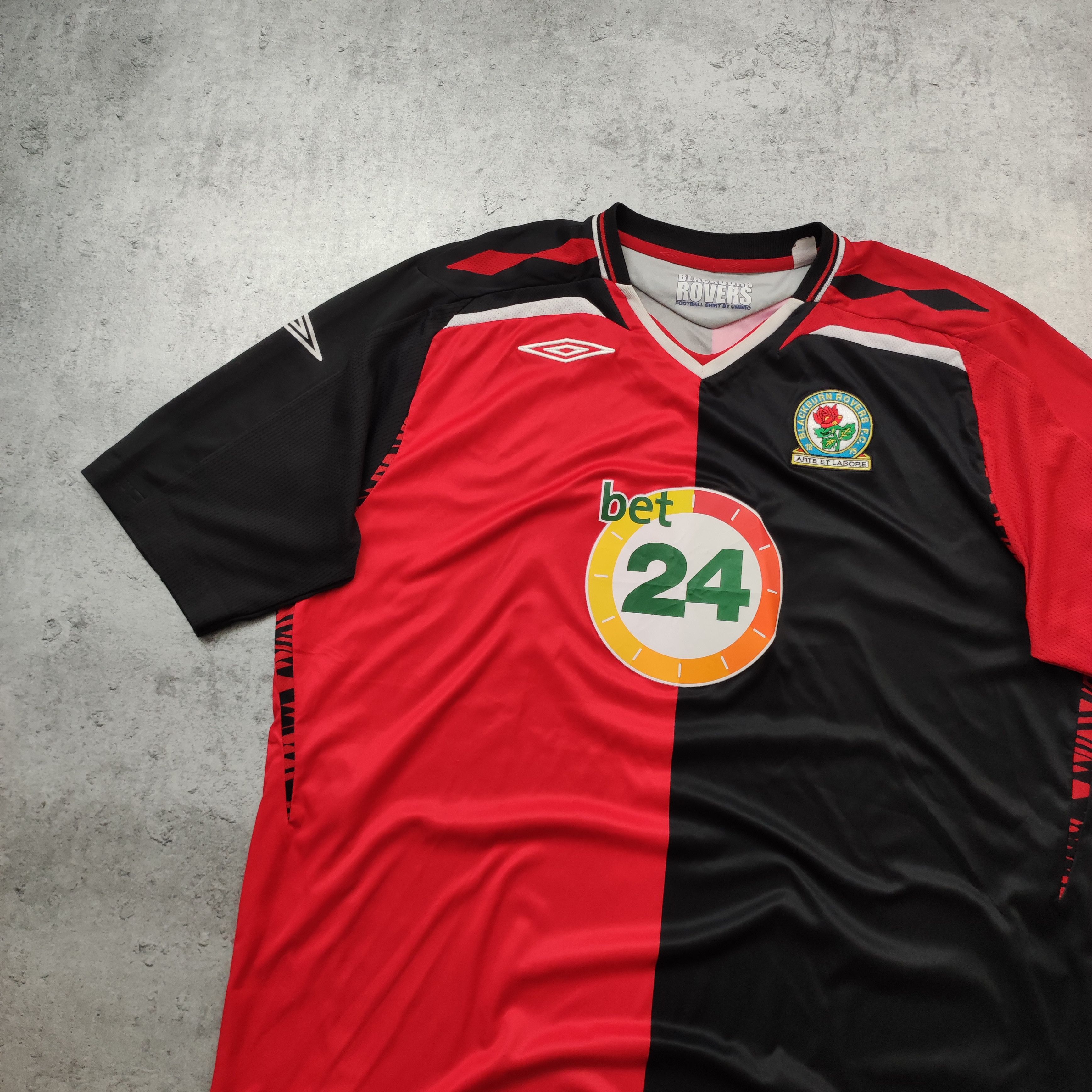 Vintage Vintage Rare 2007/08 Football Blackburn Rovers Away Kit Size US XXL / EU 58 / 5 - 3 Thumbnail