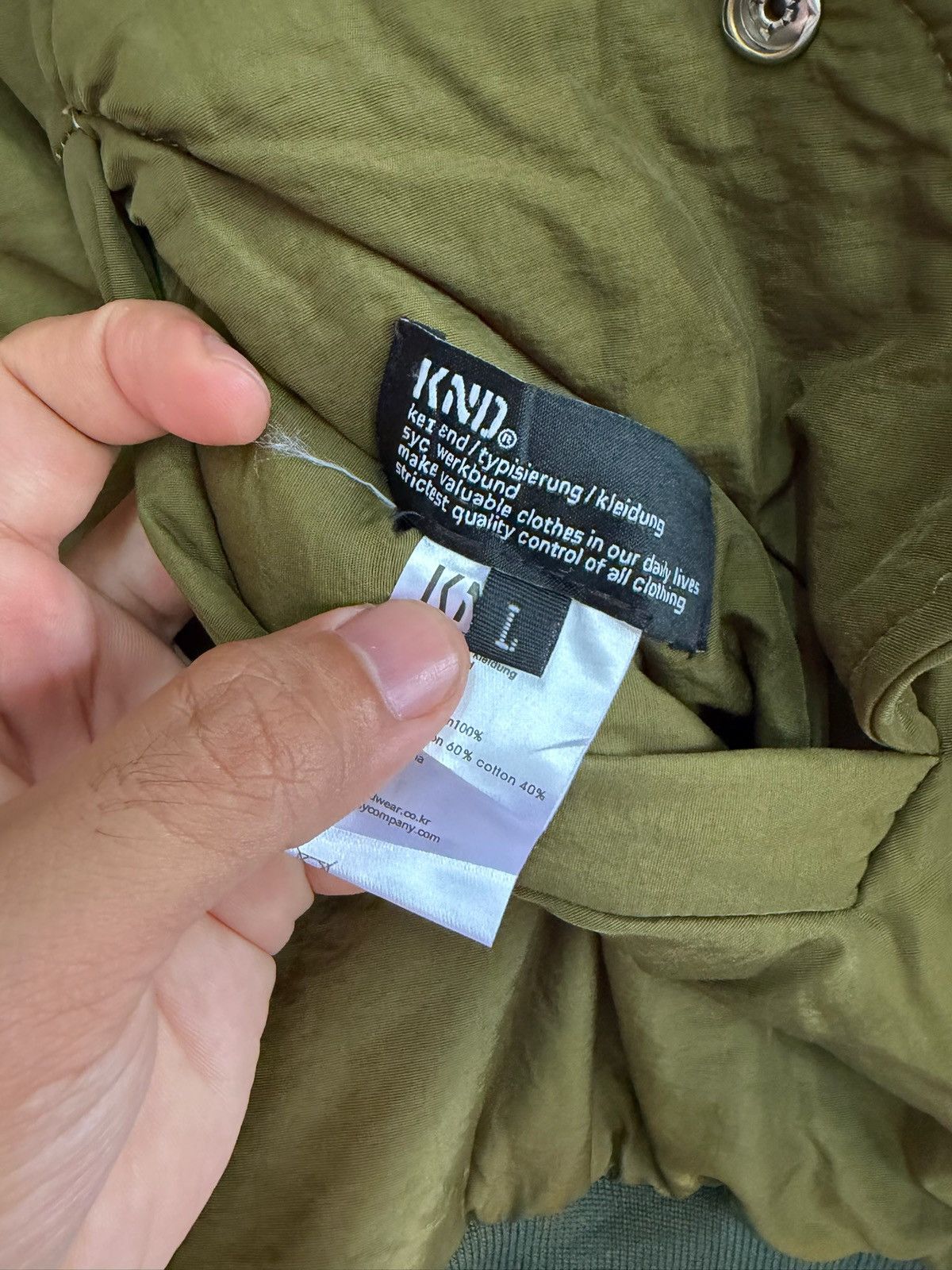 Japanese Brand VINTAGE Double Pocket KND Wear Reversible Jacket Size US M / EU 48-50 / 2 - 12 Thumbnail