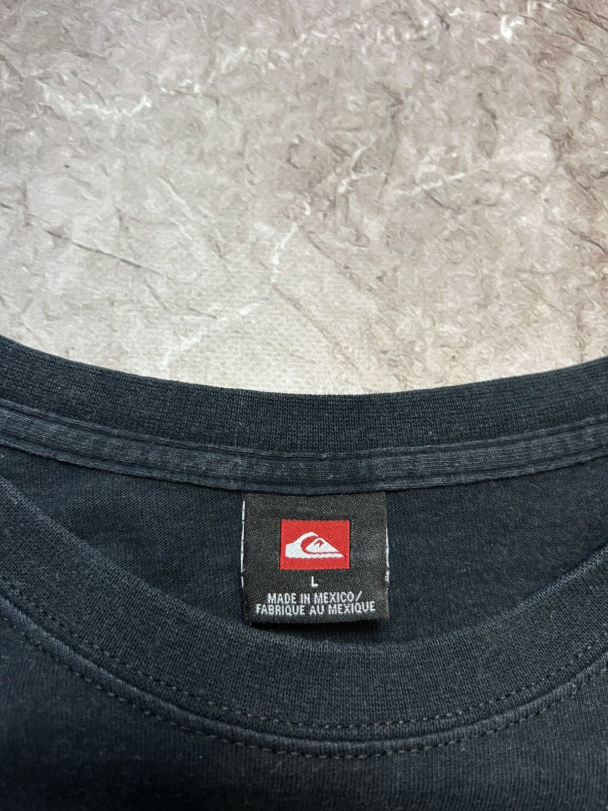Quiksilver × Vintage Vintage Quiksilver T-shirt Black Rare Size US L / EU 52-54 / 3 - 9 Thumbnail