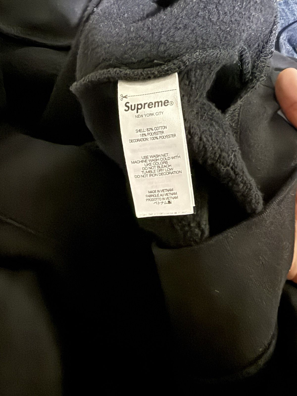 Mitchell & Ness × NCAA × Supreme Supreme NCAA Georgetown Hoyas Hoodie Size US M / EU 48-50 / 2 - 6 Thumbnail