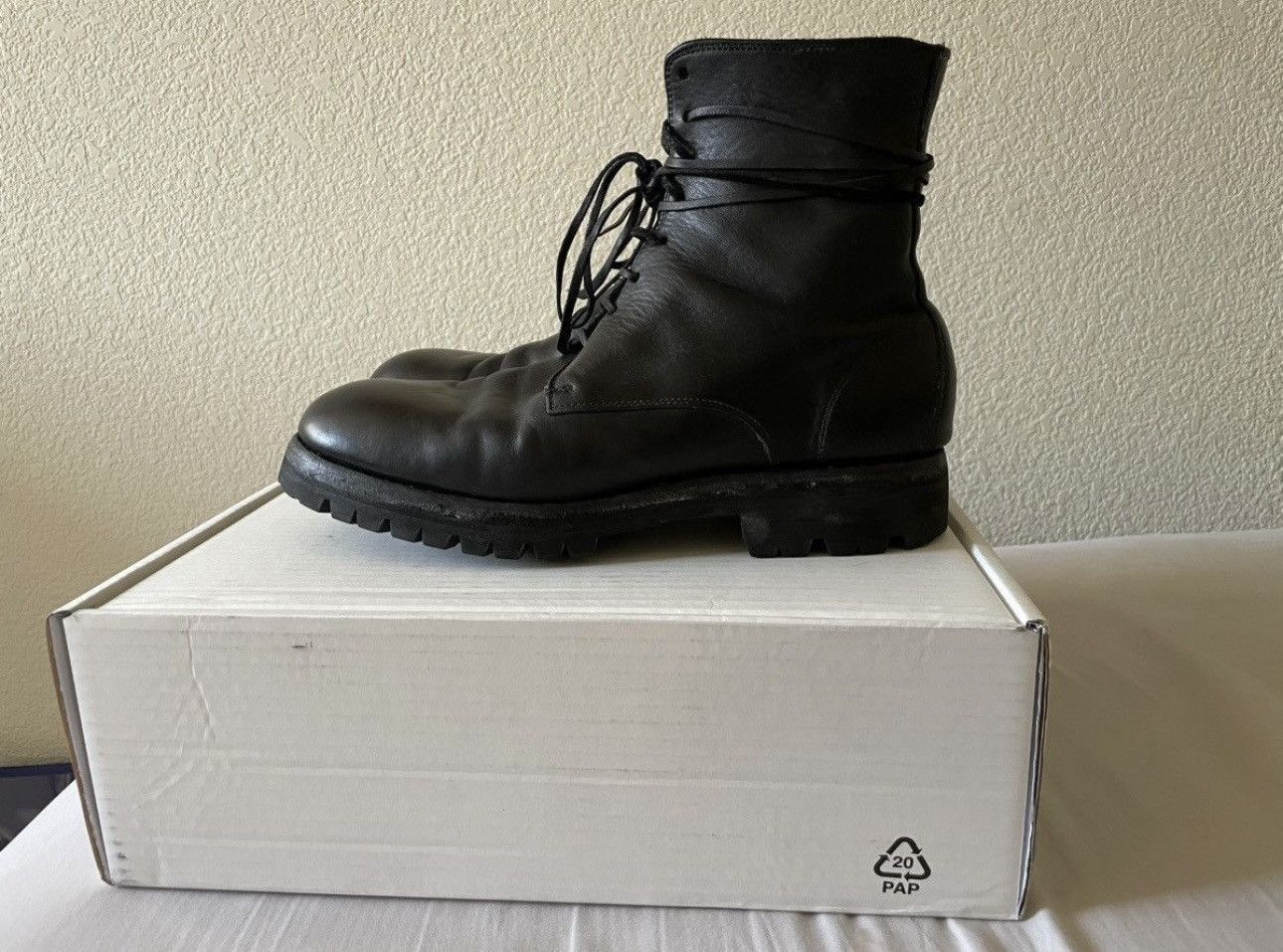 Guidi Guidi 795v Leather Combat Boots Size US 10 / EU 43 - 1 Thumbnail