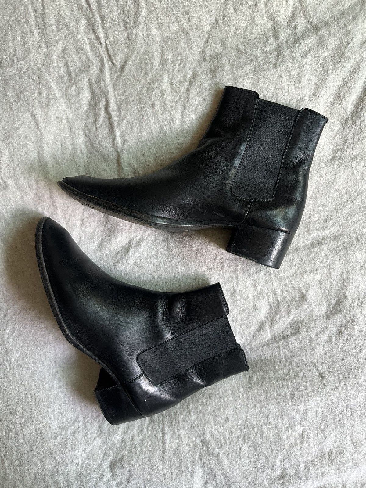 Yves Saint Laurent Hedi Slimane Saint Laurent Chelsea Boot Size US 6.5 / EU 39-40 - 4 Thumbnail