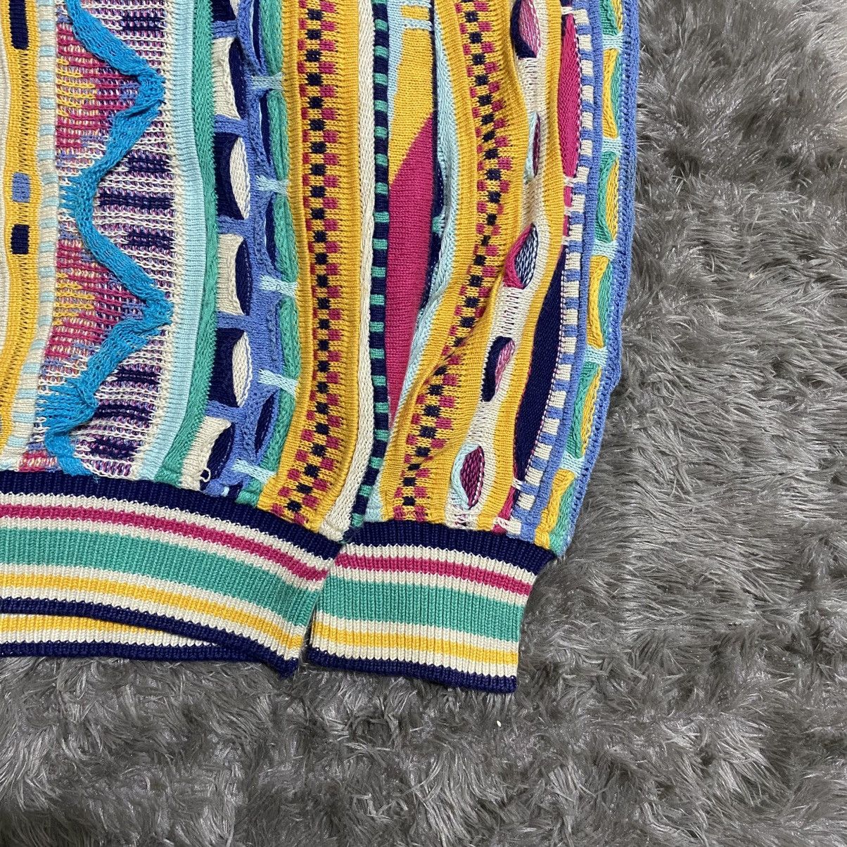 Coogi Vintage 90s Modigliani Coogie Style 3D Knit Sweater Size US L / EU 52-54 / 3 - 5 Thumbnail