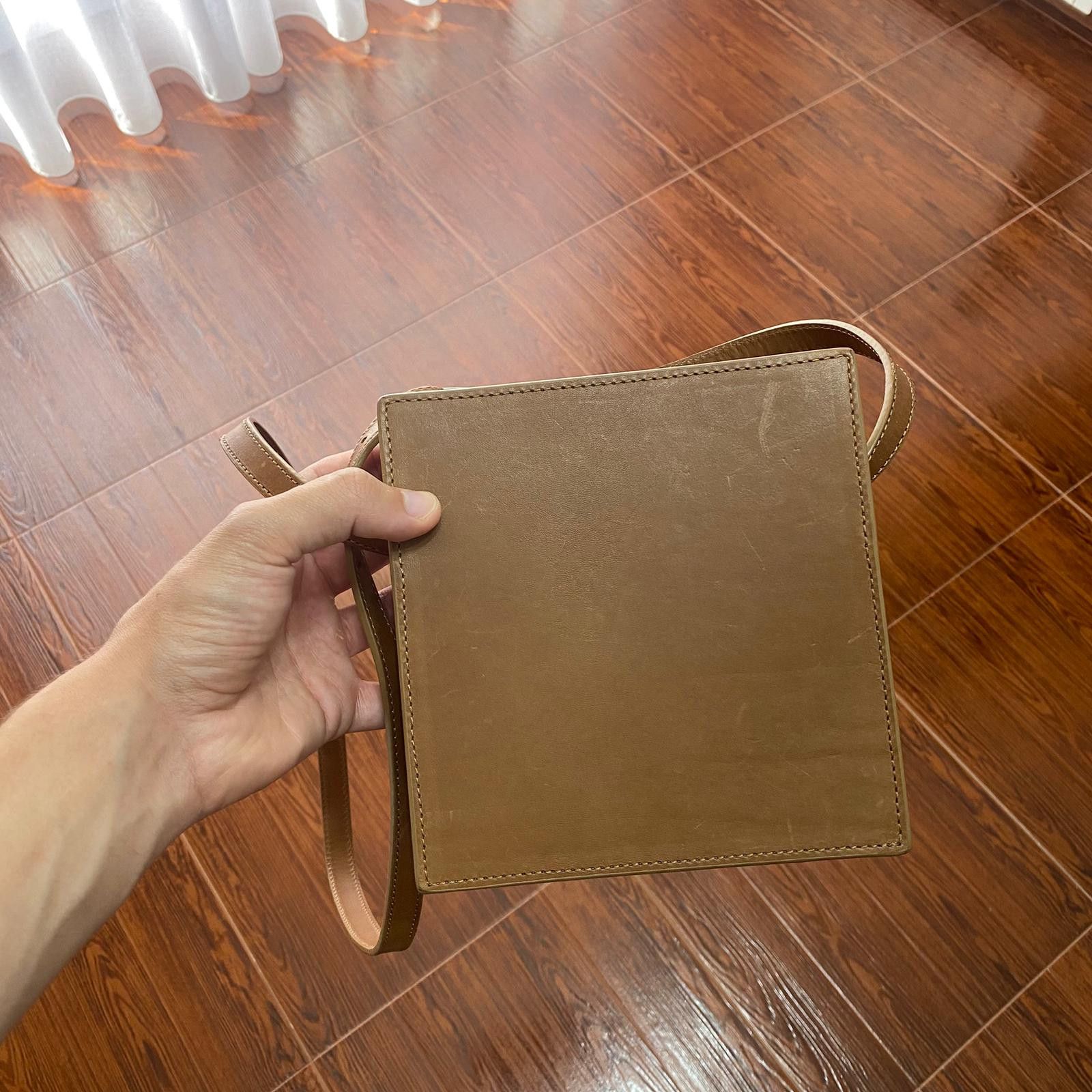 Jacquemus Khaki Le Carre Crossbody Bag Size ONE SIZE - 11 Thumbnail