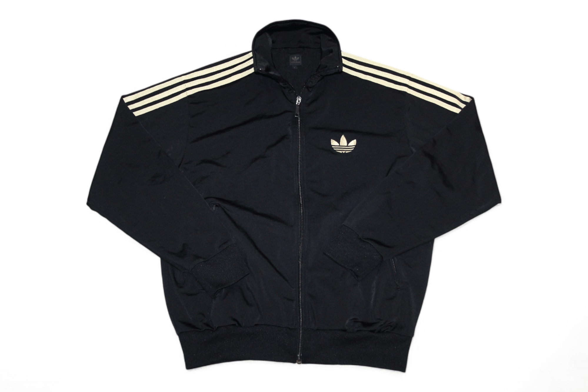 Adidas × Streetwear × Vintage Vtg Adidas Original Gold three