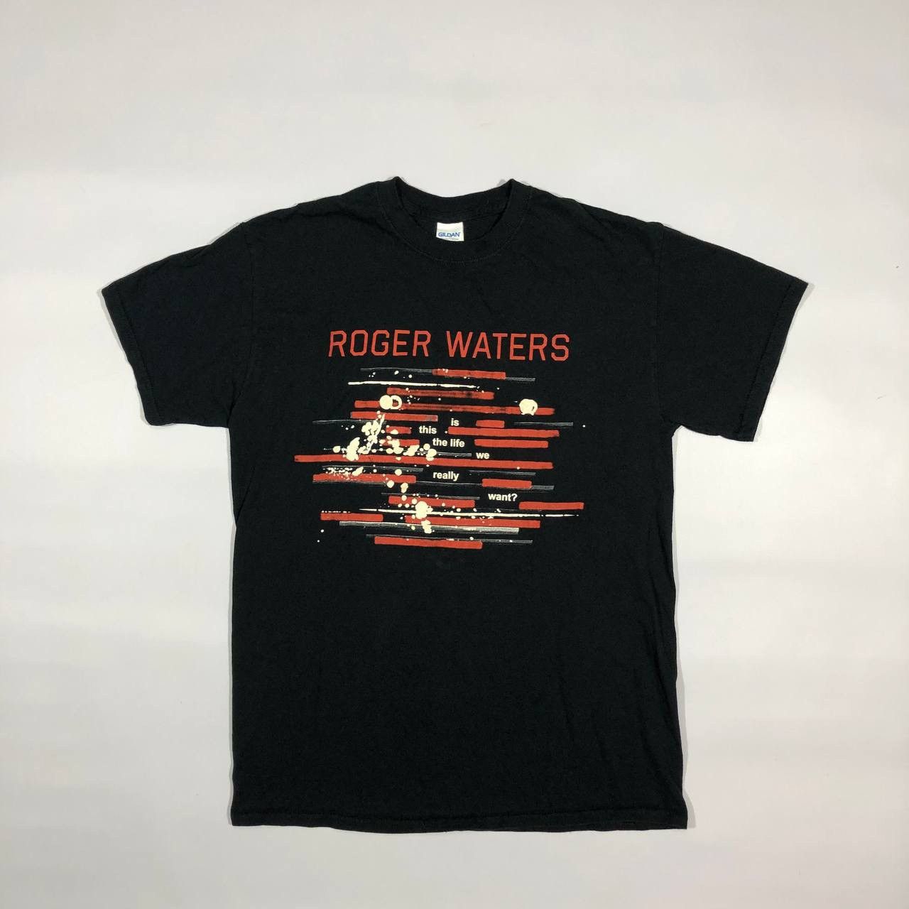 Band Tees × Rap Tees × Vintage Rare Vintage Roger Waters Is This The Life We Really What Size US M / EU 48-50 / 2 - 1 Thumbnail