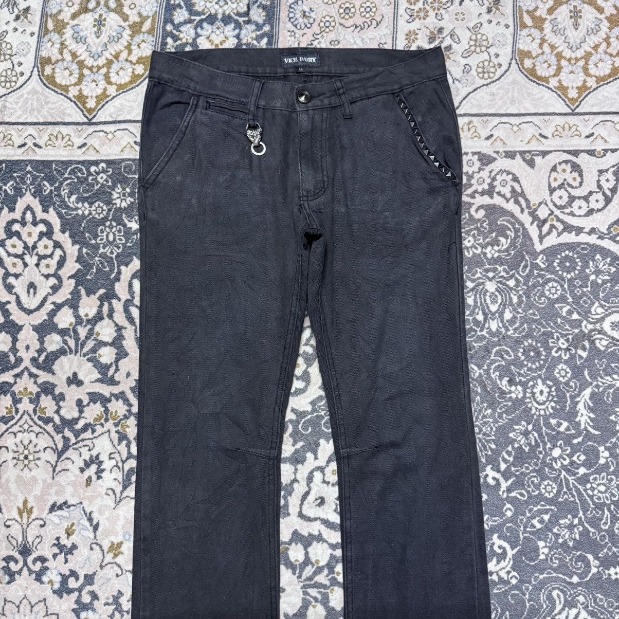 Vice Fairy Black Denim Flare Jeans
