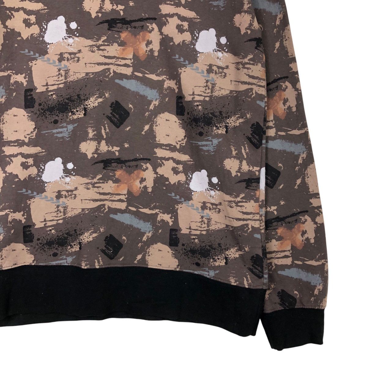Japanese Brand 📌Streetwear Sweatshirt Keunsagi Camouflage Big Logo Design Size US M / EU 48-50 / 2 - 6 Thumbnail