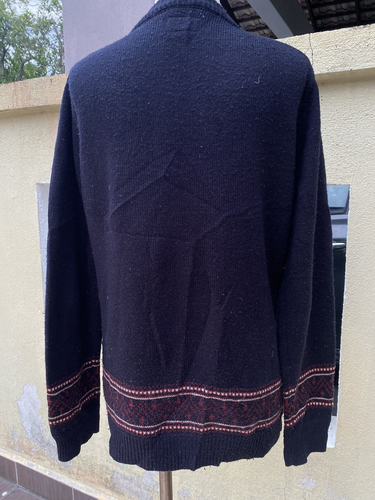 Japanese Brand navy cardigan Size US L / EU 52-54 / 3 - 7 Thumbnail