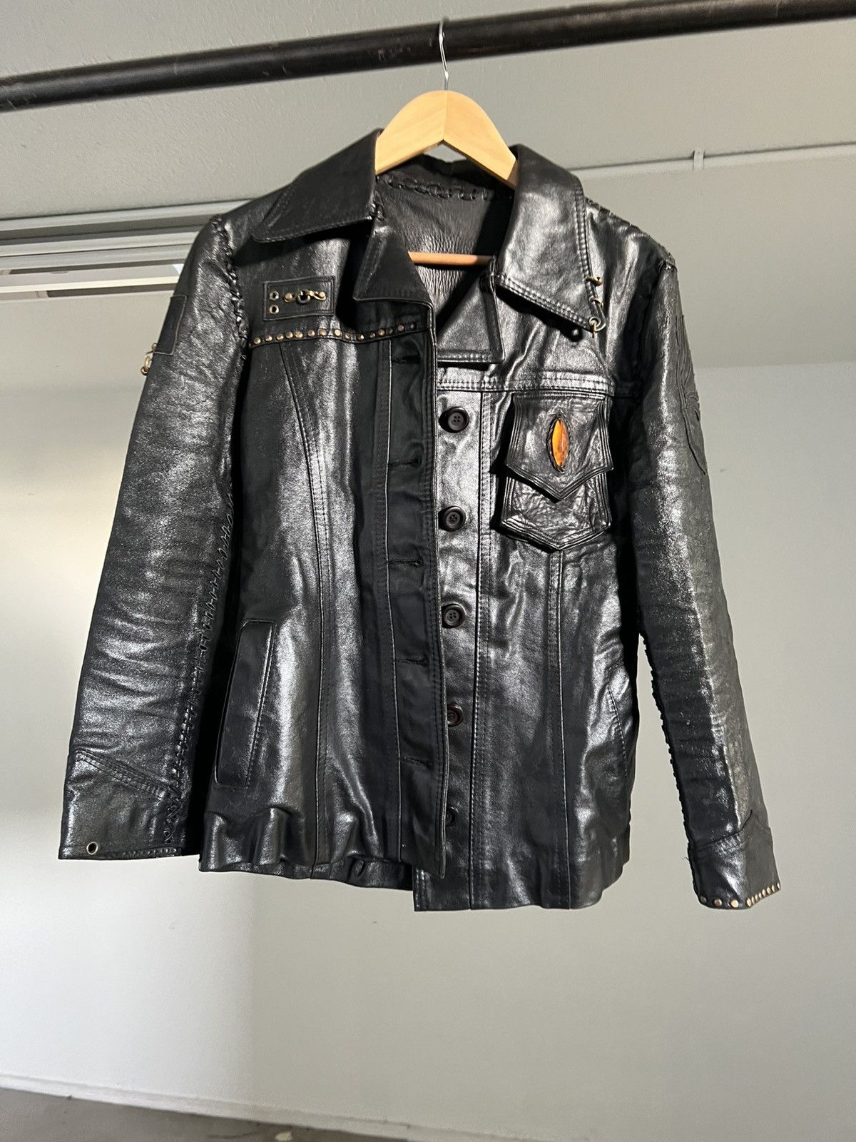 Japanese Brand Blaze 1999 deer leather jacket Size US M / EU 48-50 / 2 - 11 Thumbnail