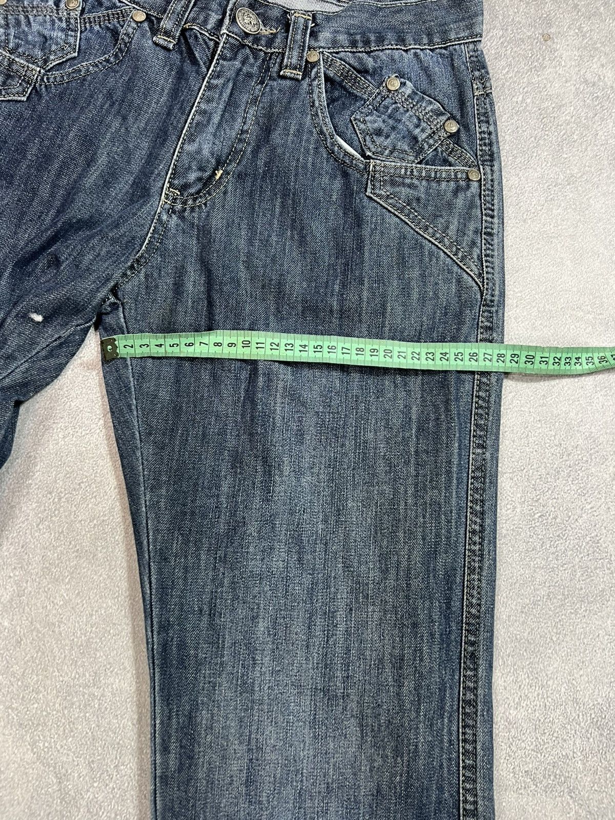 Diesel VINTAGE A HYSTERIC GLAMOUR RICK OWENS STYLE DIESEL JEANS 9OS Size US 31 - 9 Thumbnail