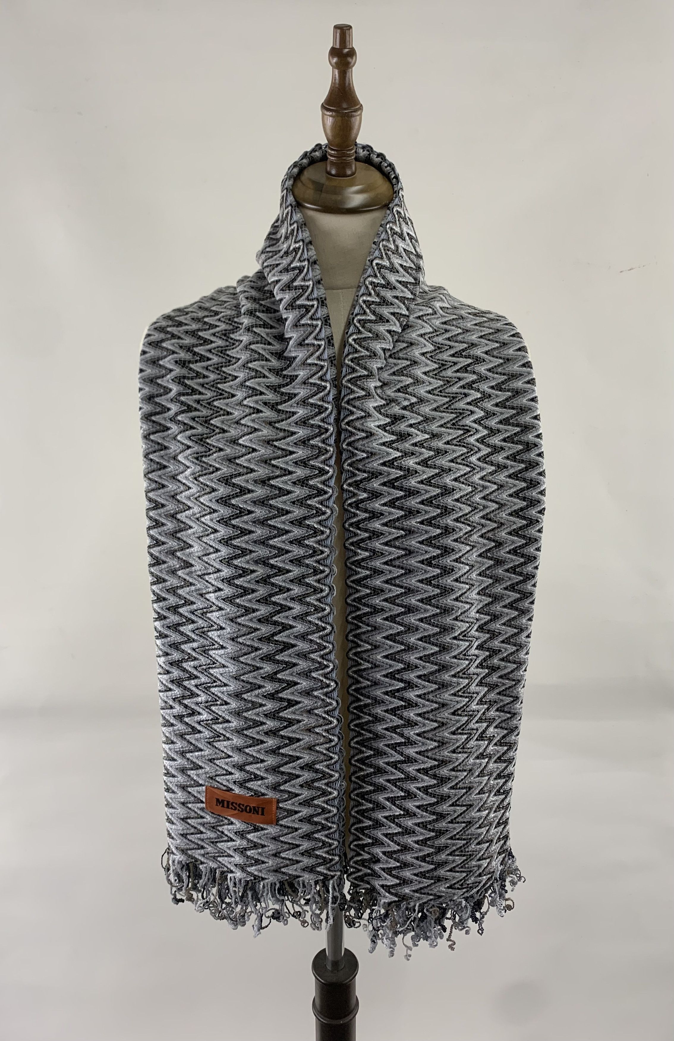 Missoni Missoni Scarf Wool Muffler Neck Wrap BL9303 Size ONE SIZE - 1 Thumbnail