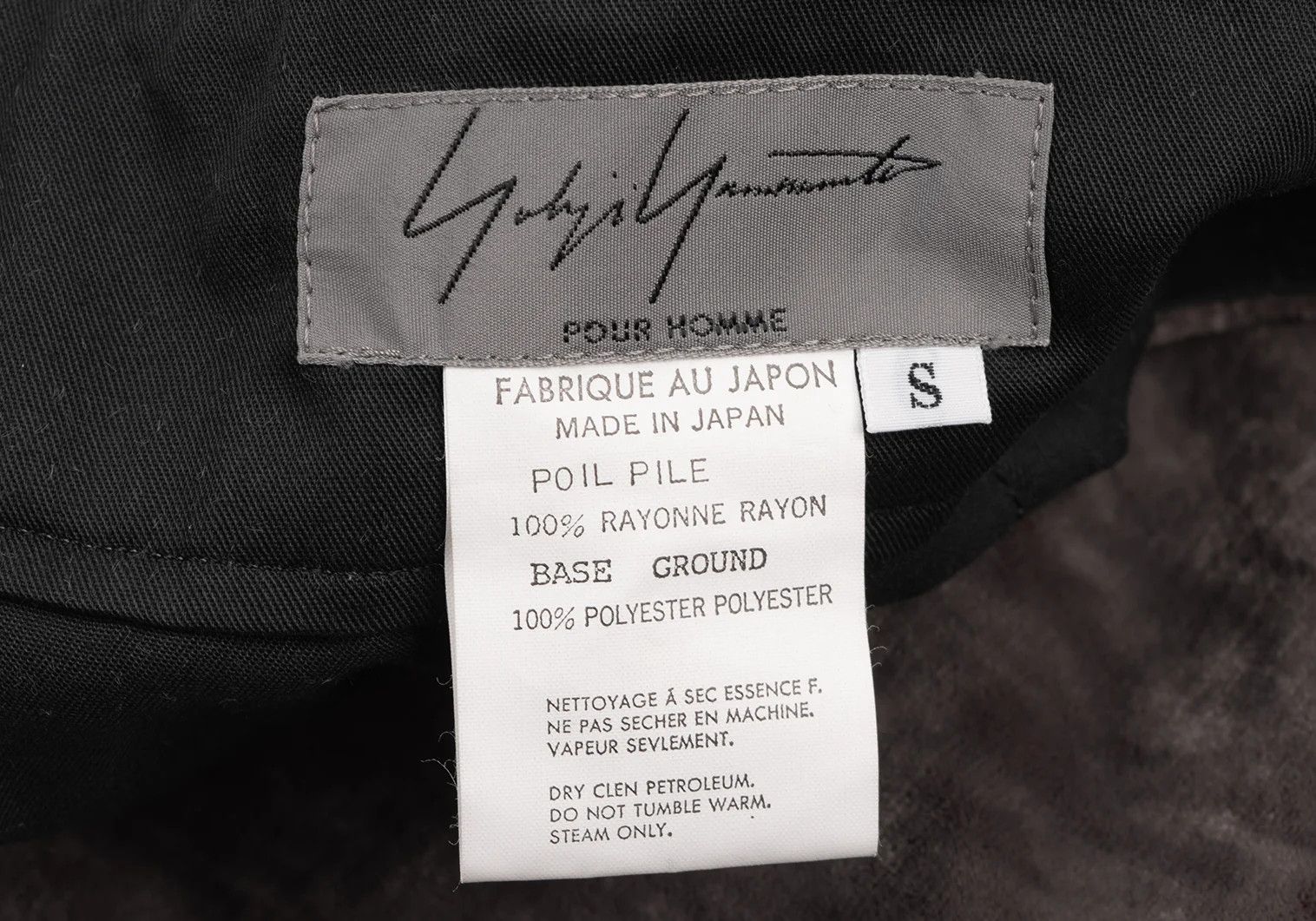 Yohji Yamamoto Yohji Yamamoto Crush Velvet Tapered Pants Size US 30 / EU 46 - 18 Thumbnail