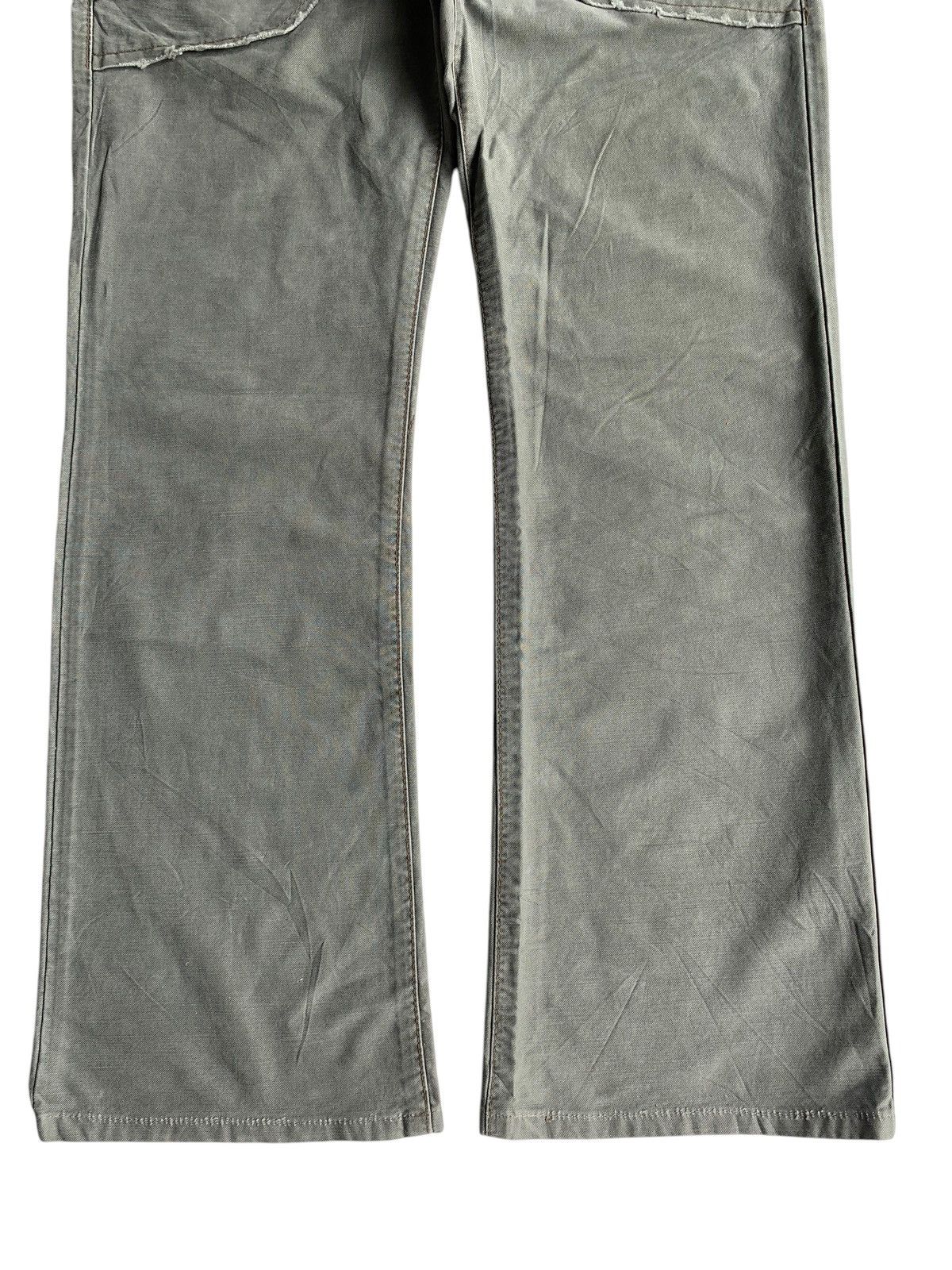Tornado Mart FLARE EDWIN XV BUSH POCKET MULTI POCKET DENIM PANTS Size US 32 / EU 48 - 5 Thumbnail