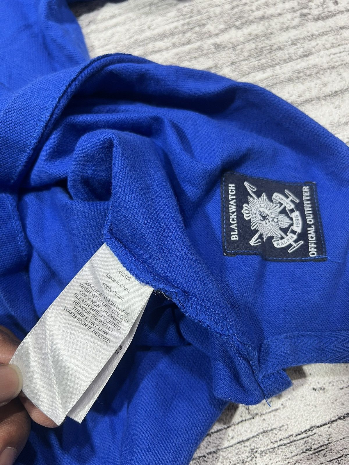 Number (N)ine 2000s Polo Team RL Chief Keef Embroidery Polo Shirt y2k Lgb Size US M / EU 48-50 / 2 - 6 Thumbnail