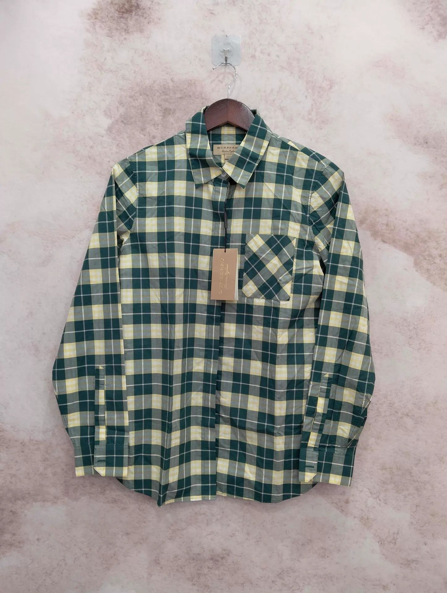 Burberry Burberry Classic Check Cotton LS Shirt UK10 99New Size M / US 6-8 / IT 42-44 - 1 Thumbnail