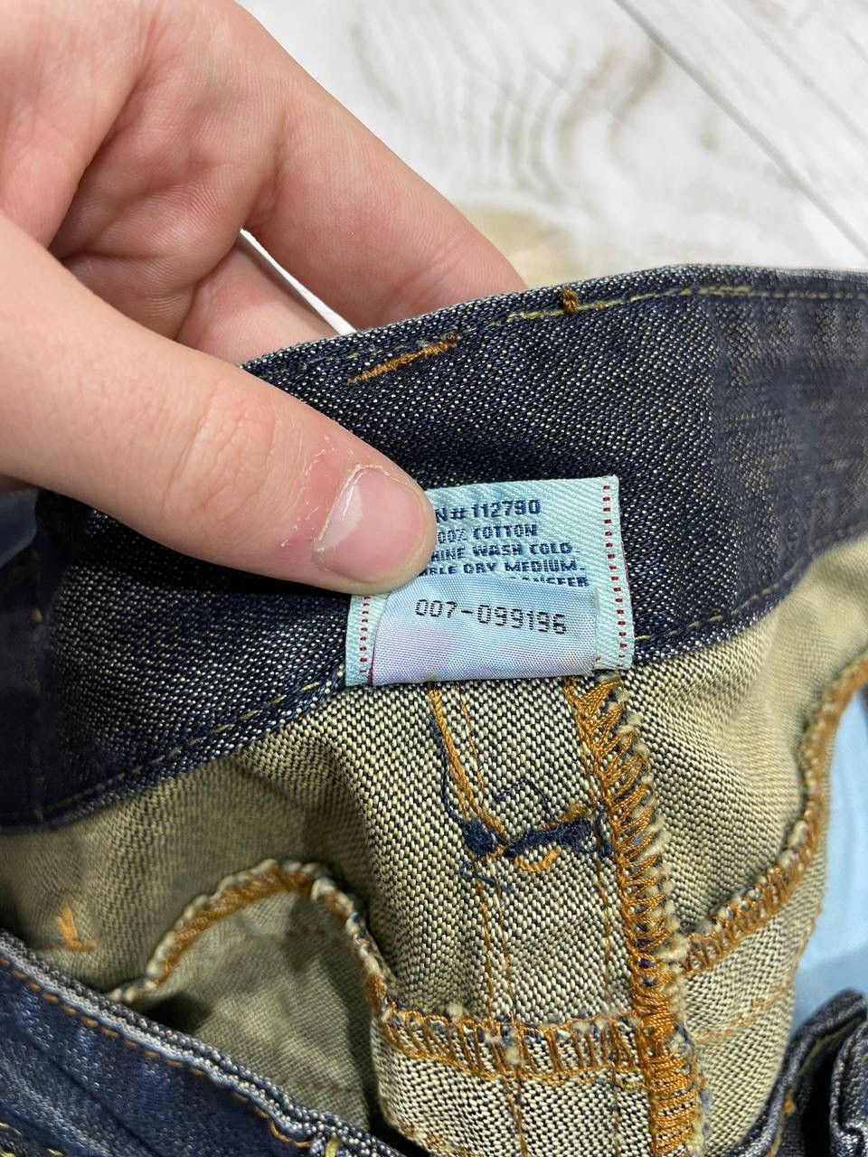 True Religion Vintage True Religion Billy Super T Denim Jeans Y2K 90s Size US 36 / EU 52 - 19 Thumbnail