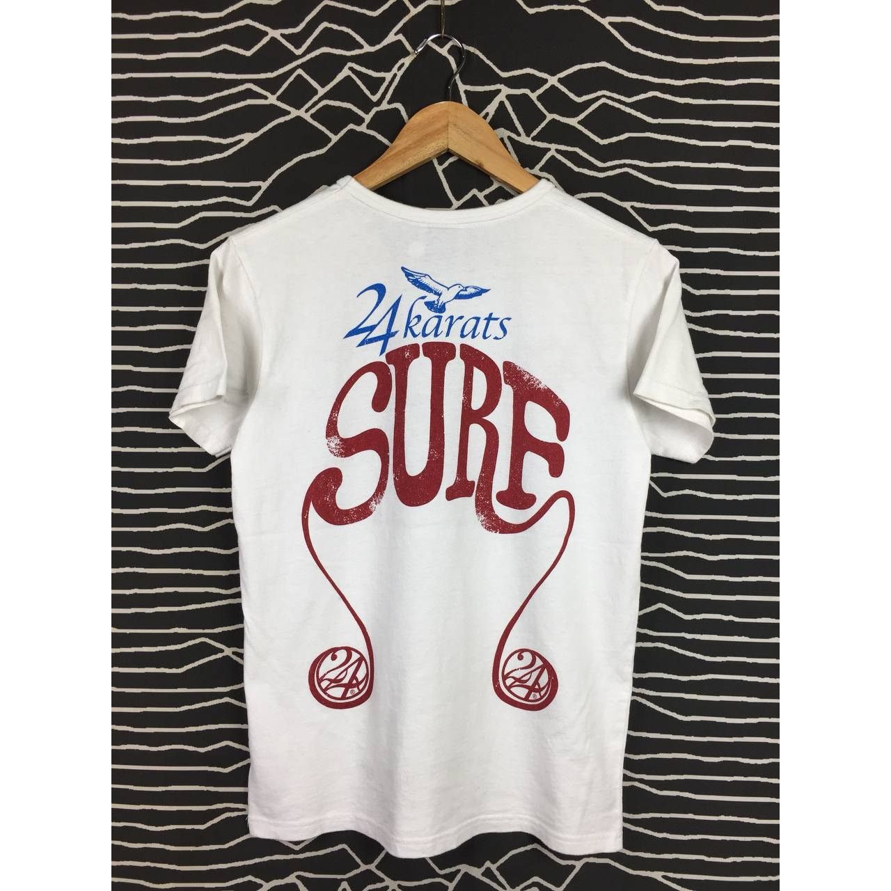 Japanese Brand 24 Karats Surf Authentic Hawaiian Originals Big Logo Tee Size US S / EU 44-46 / 1 - 1 Thumbnail