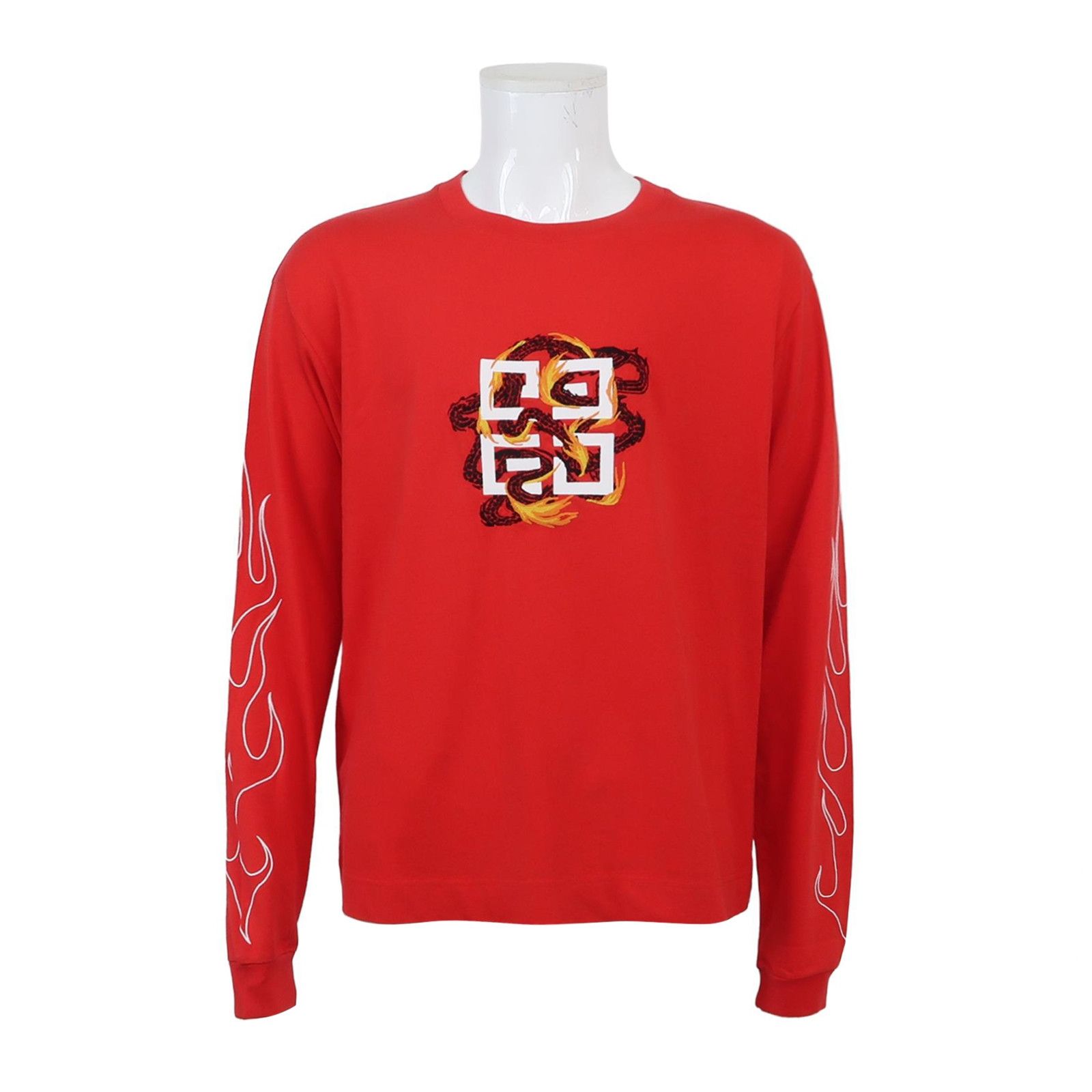 Givenchy Givenchy Logo Long-Sleeve T-Shirt S Size US S / EU 44-46 / 1 - 1 Thumbnail