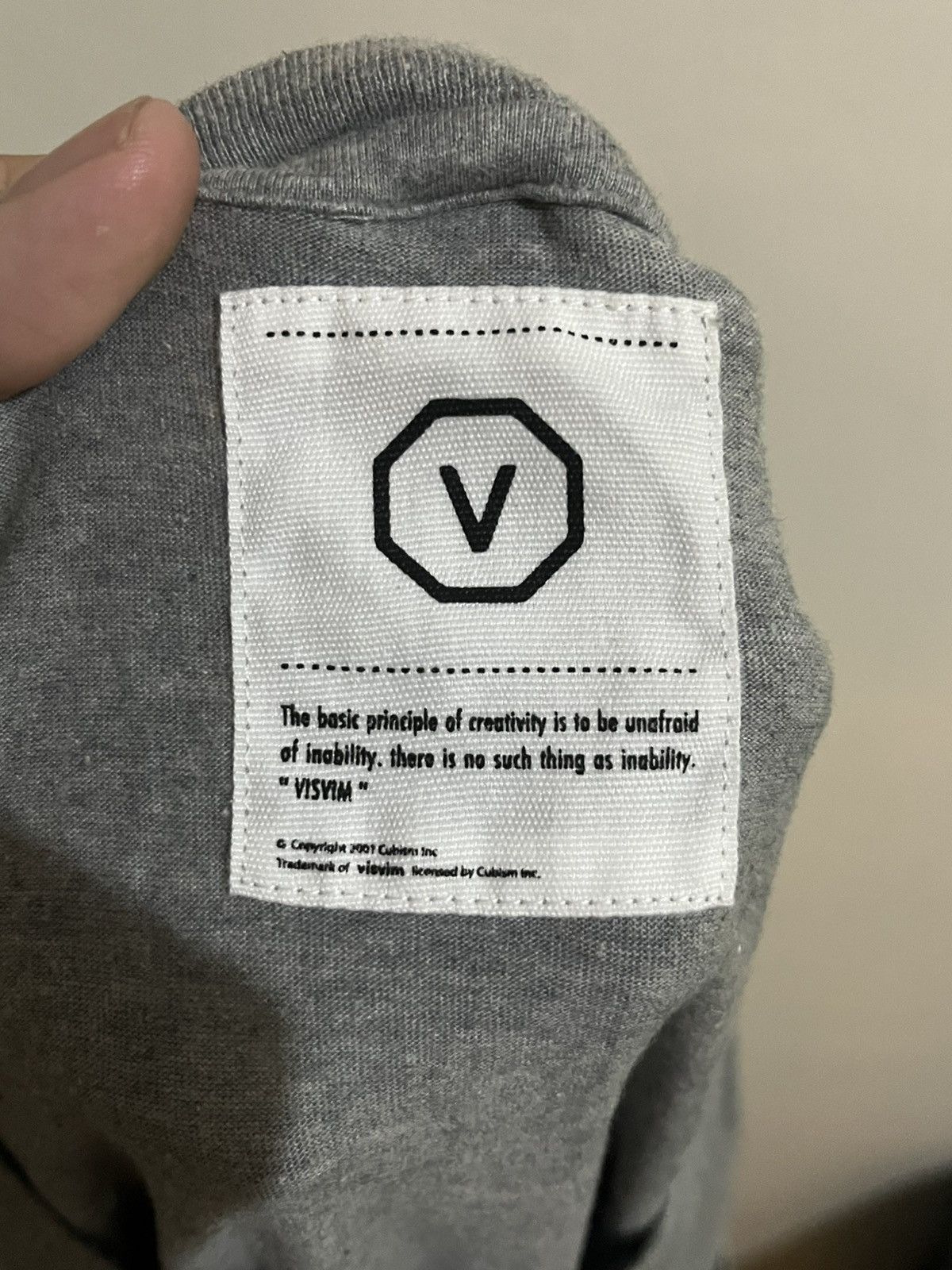 Visvim Visvim Cubism F.I.L Design Longsleeves Size US S / EU 44-46 / 1 - 9 Thumbnail