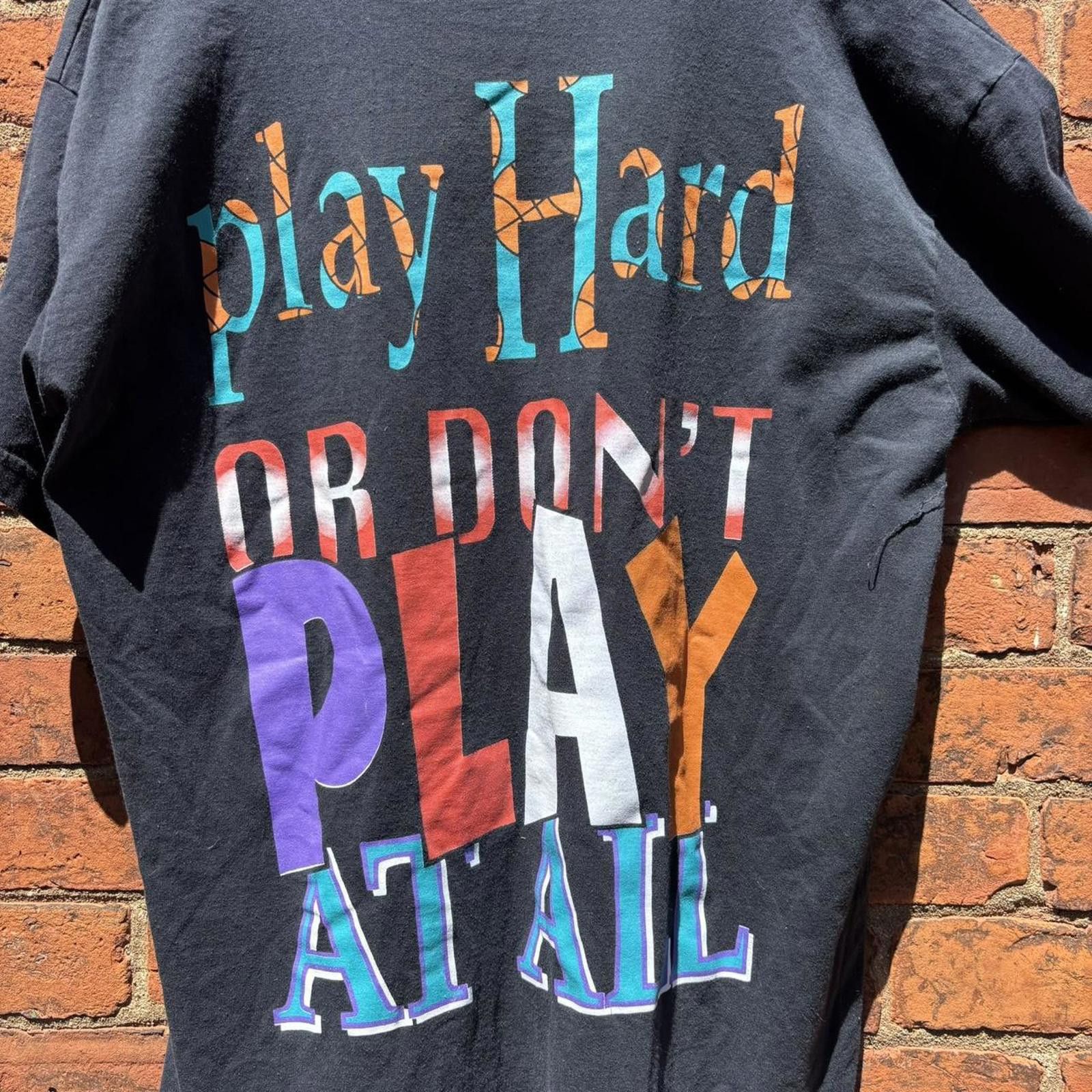 Other vintage looney tunes basketball dunk novel tees t shirt 1996 Size US XL / EU 56 / 4 - 5 Thumbnail