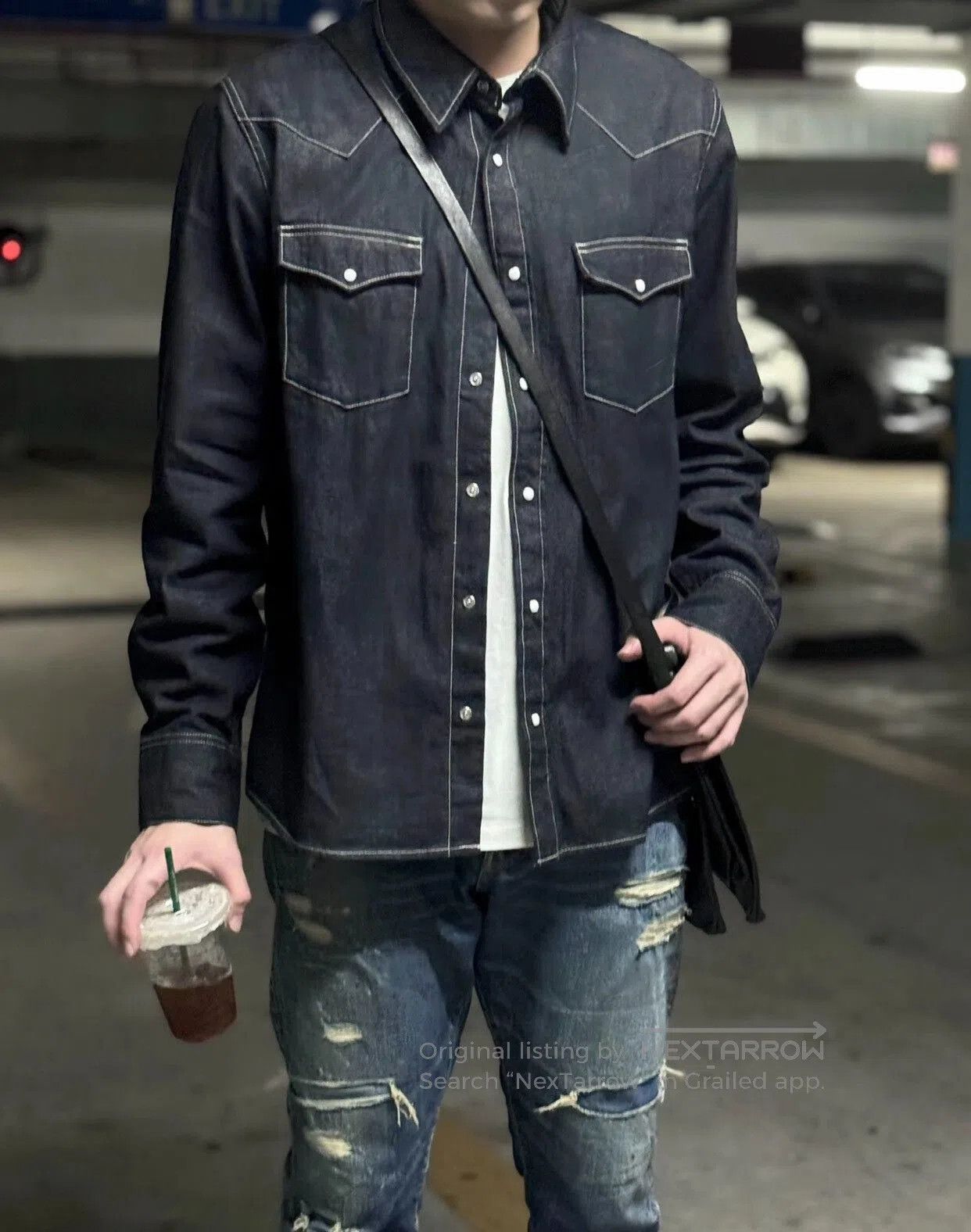 Visvim visvim social sculpture shirt mud overdyed denim. Size US M / EU 48-50 / 2 - 4 Thumbnail
